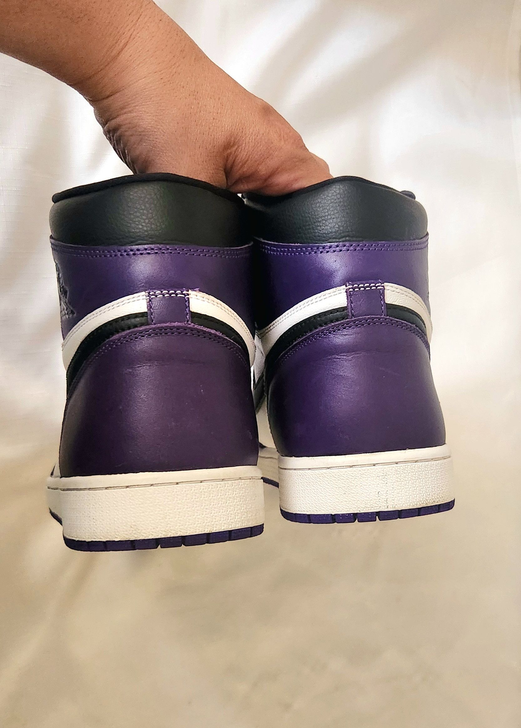 Nike Jordan 1 Retro OG High Court Purple 2.0 Nike Sz 14 sneakers Size US 14 / EU 47 - 10 Thumbnail
