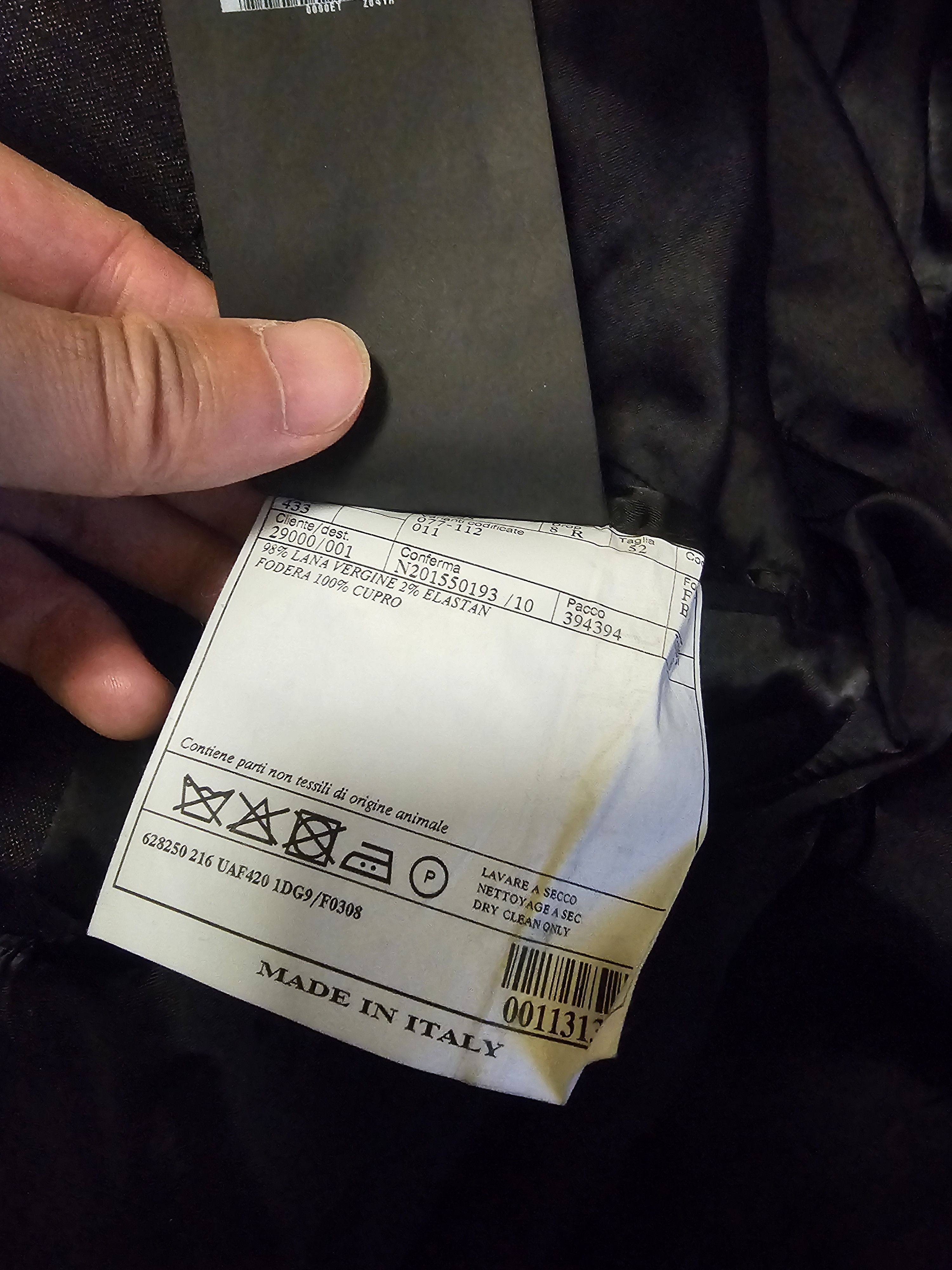 Prada Prada men's wool blazers jackets size 52R Size 52R - 9 Thumbnail
