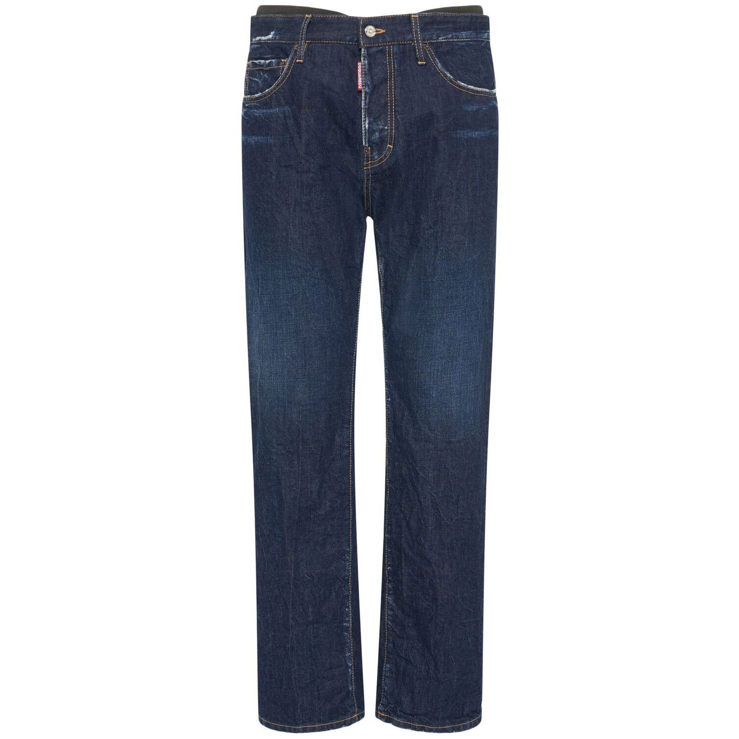 Dsquared2 DSQUARED2 642 Navy Jeans New & Authentic (Men's size:US 38 / Size US 38 / EU 54 - 1 Thumbnail