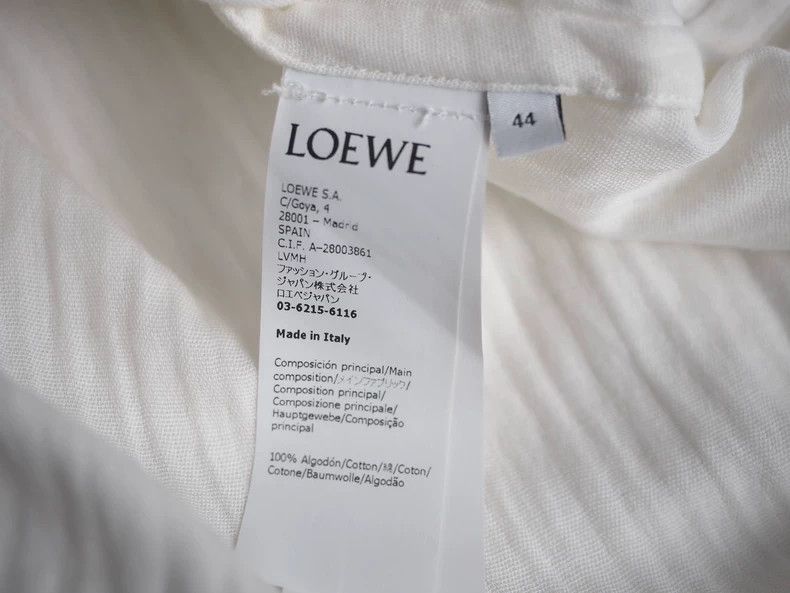 Loewe LOEWE size44 White floral graffiti shirt Size US S / EU 44-46 / 1 - 8 Thumbnail