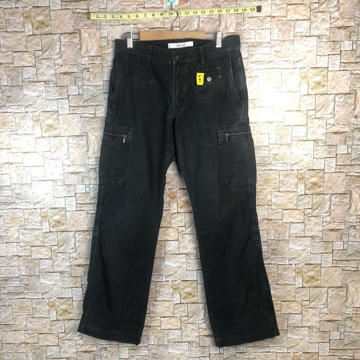 Japanese Brand Style Up japan utility Black Cargo Multipocket Pants #A92 Size US 30 / EU 46 - 1 Thumbnail