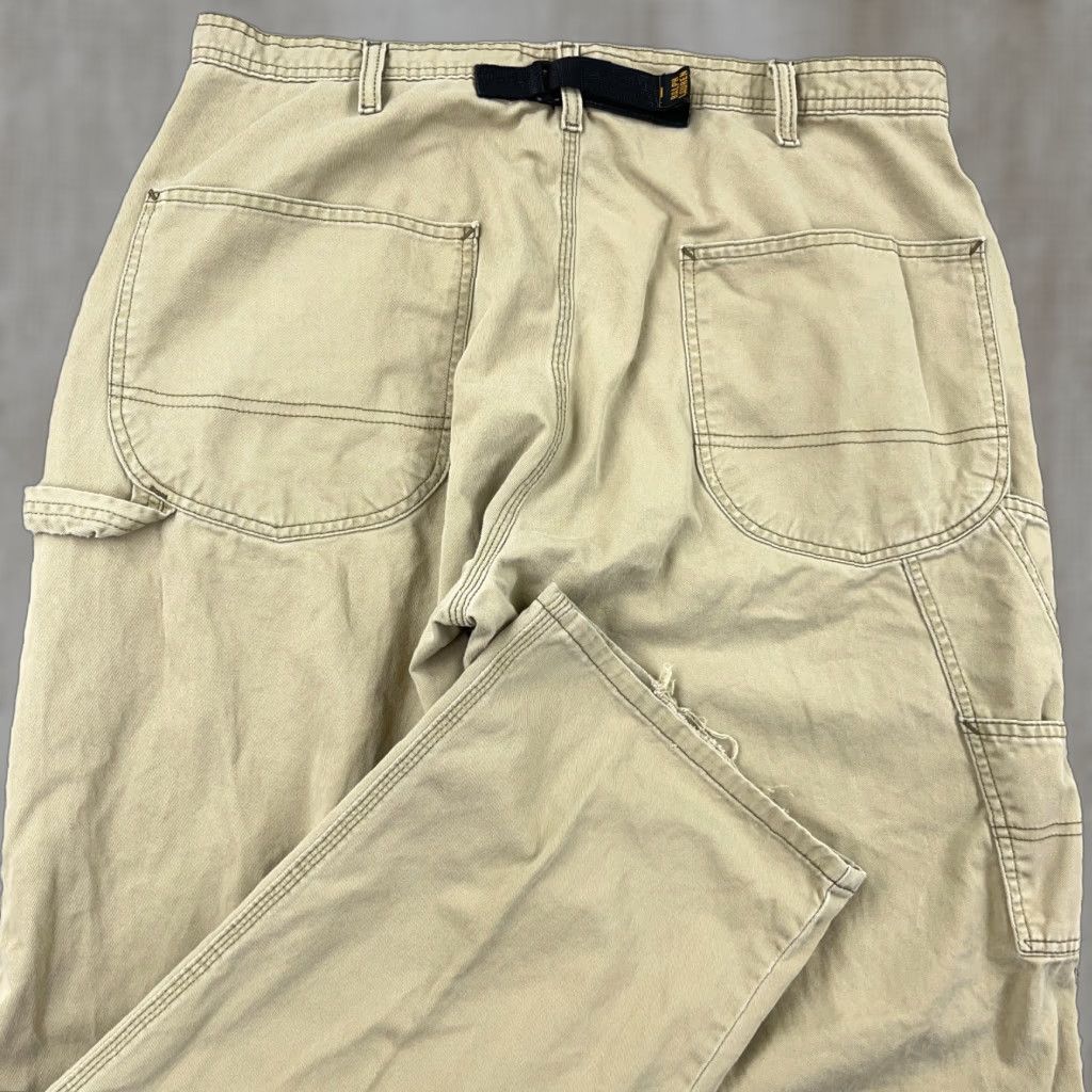 Polo Ralph Lauren VINTAGE Polo Ralph Lauren Pants Men 36x30 Canvas Brown Carpenter Casual Workwear Grunge 90s Size US M / EU 48-50 / 2 - 1 Thumbnail