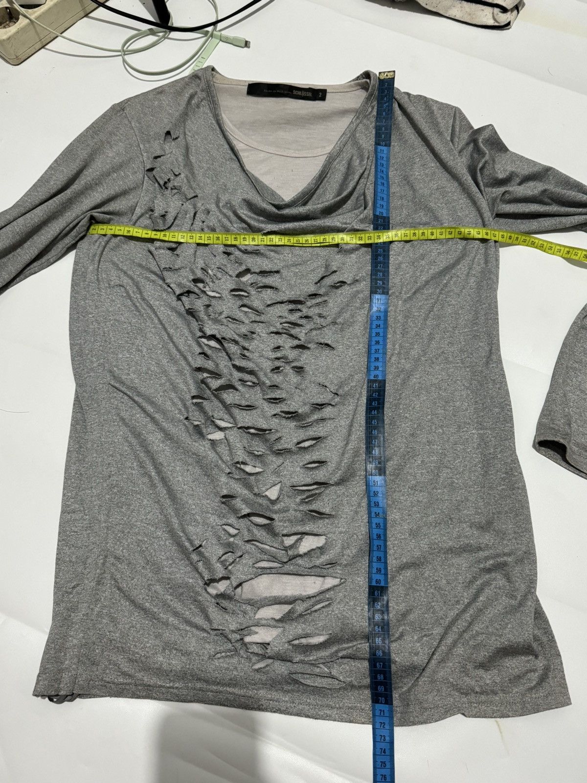 Tornado Mart Double Layers Distressed Schlussel ifsixwasnine Lgb Style Size US M / EU 48-50 / 2 - 7 Thumbnail