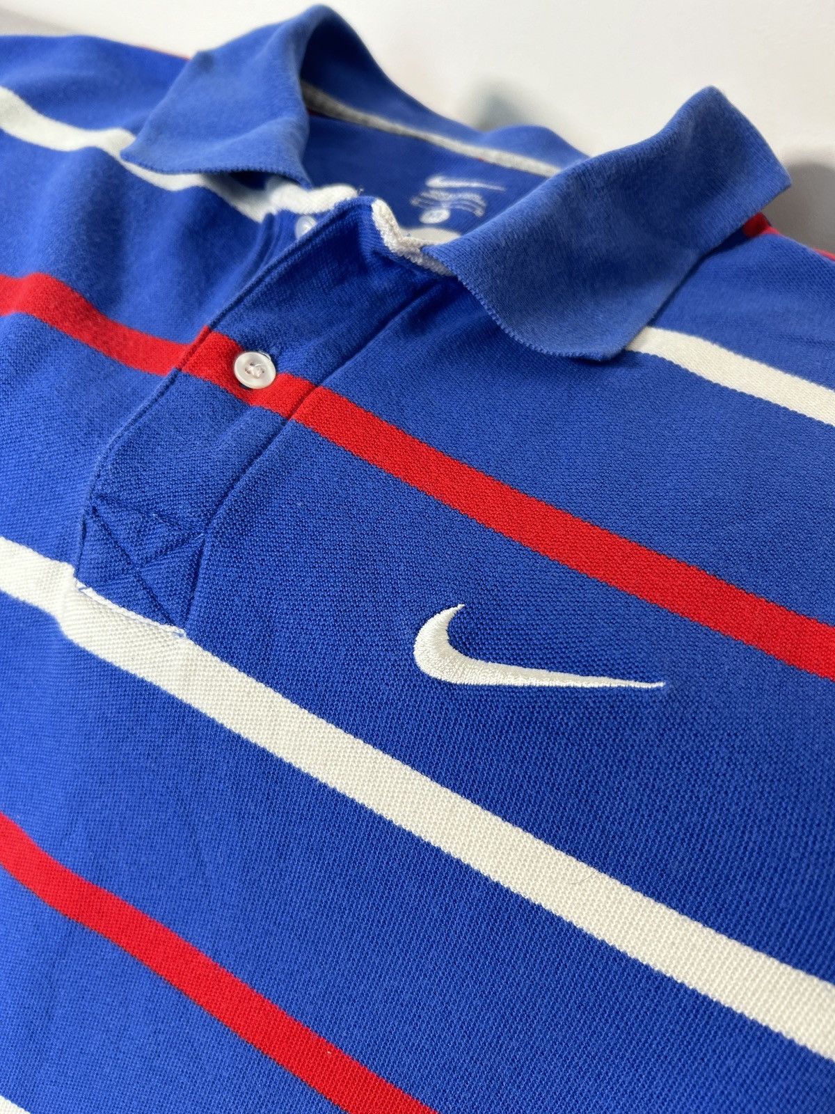 Nike Nike Vintage Stripes Polo Size US M / EU 48-50 / 2 - 4 Thumbnail