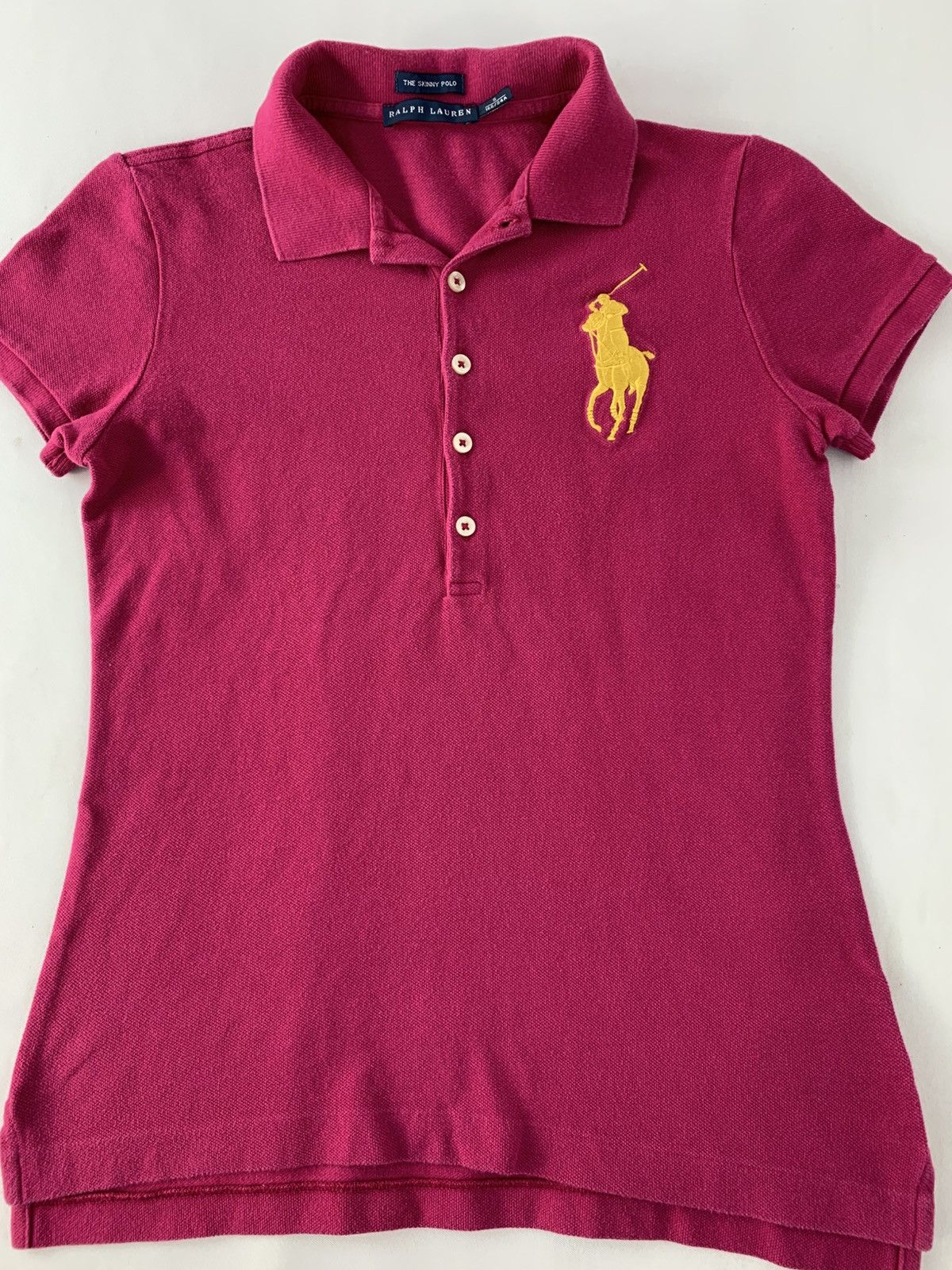 Polo Ralph Lauren Hype Polo Ralph Lauren Skinny Polo Embroidery Logo Size S / US 4 / IT 40 - 3 Thumbnail