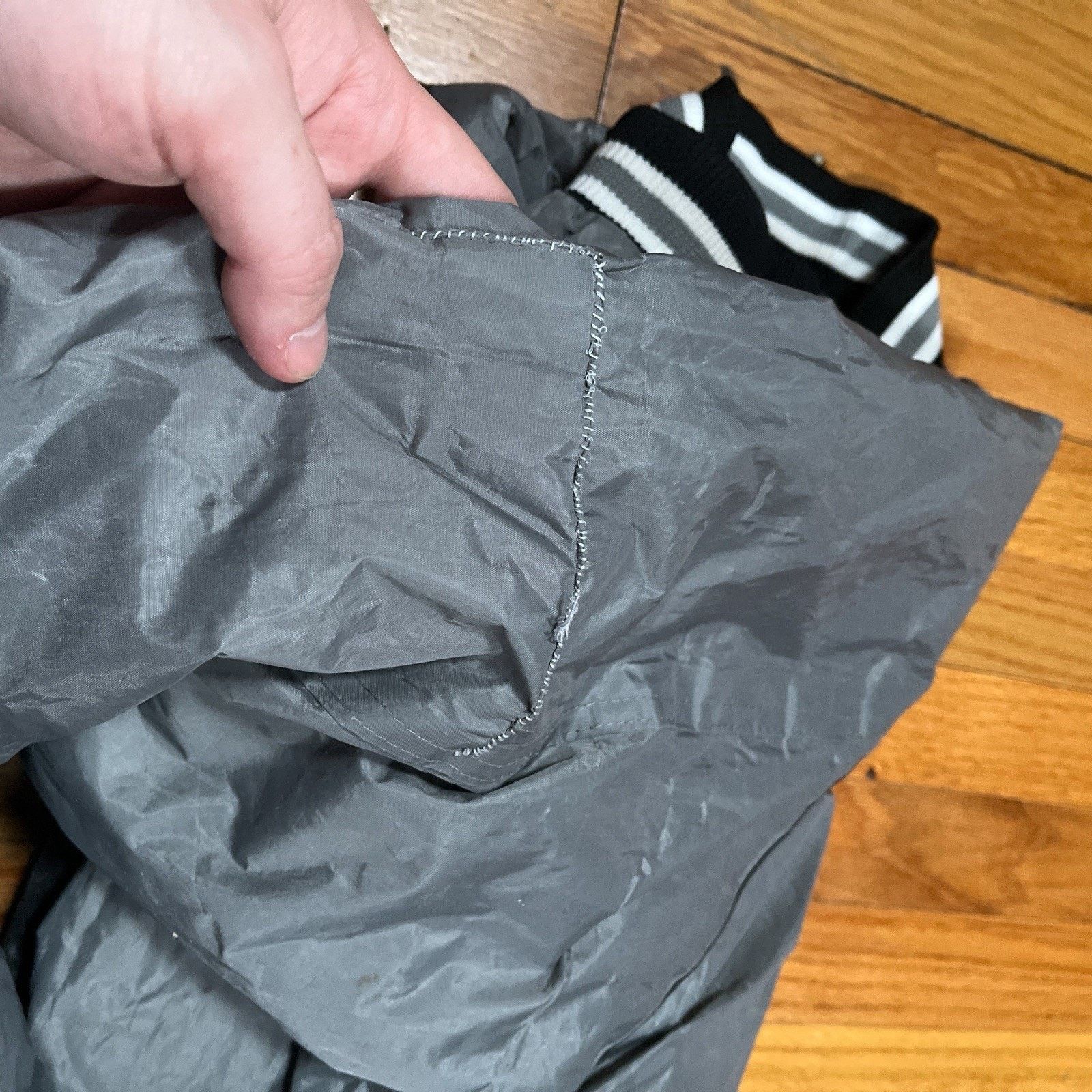 Ecko Unltd. VTG Ecko Unltd Rhino Jacket Grey Sz Large USA 90s Y2K FLAWS Size US L / EU 52-54 / 3 - 10 Thumbnail