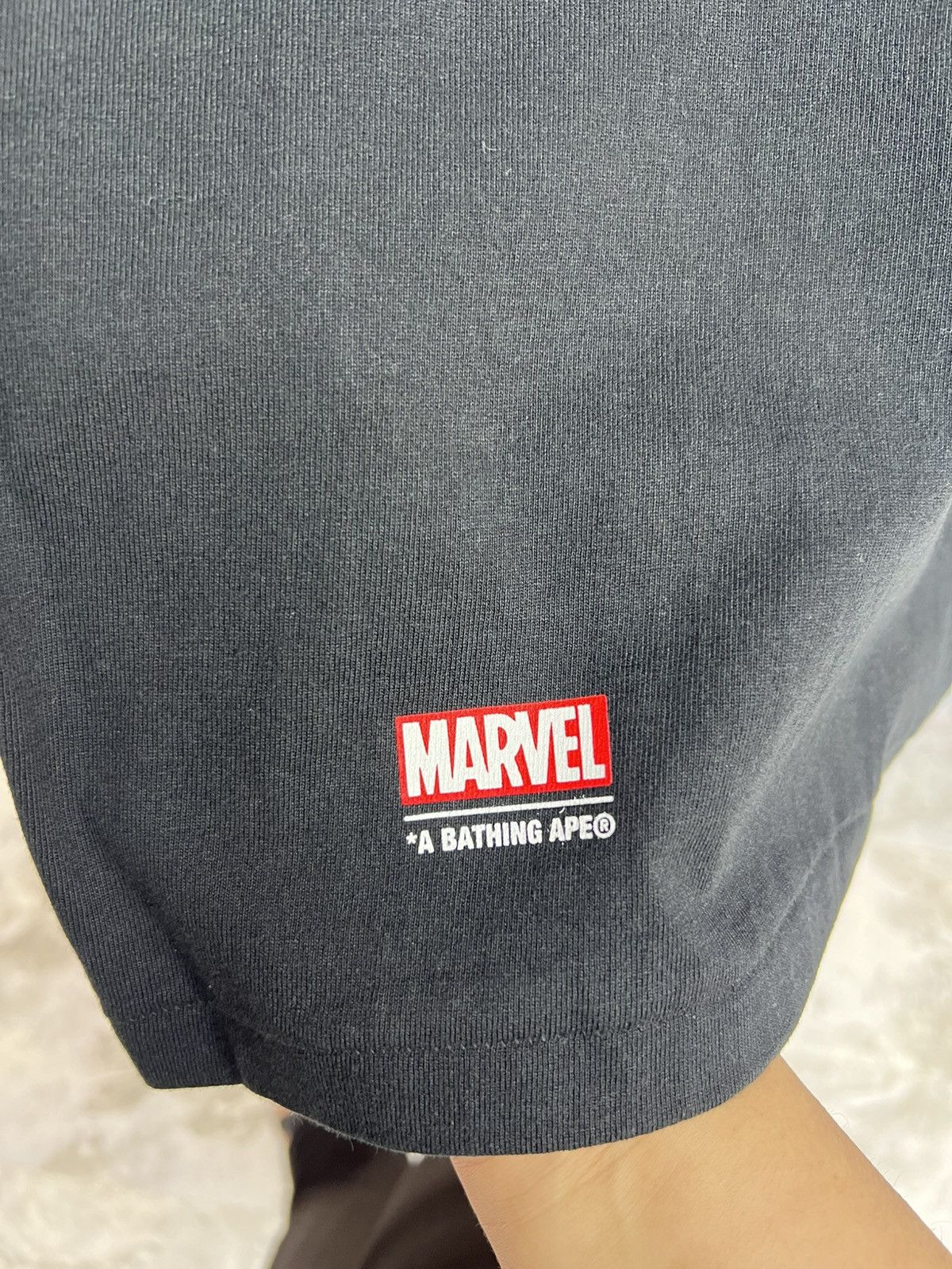 Bape Bape x Marvel Comic Black Window Tee Size US XL / EU 56 / 4 - 6 Thumbnail