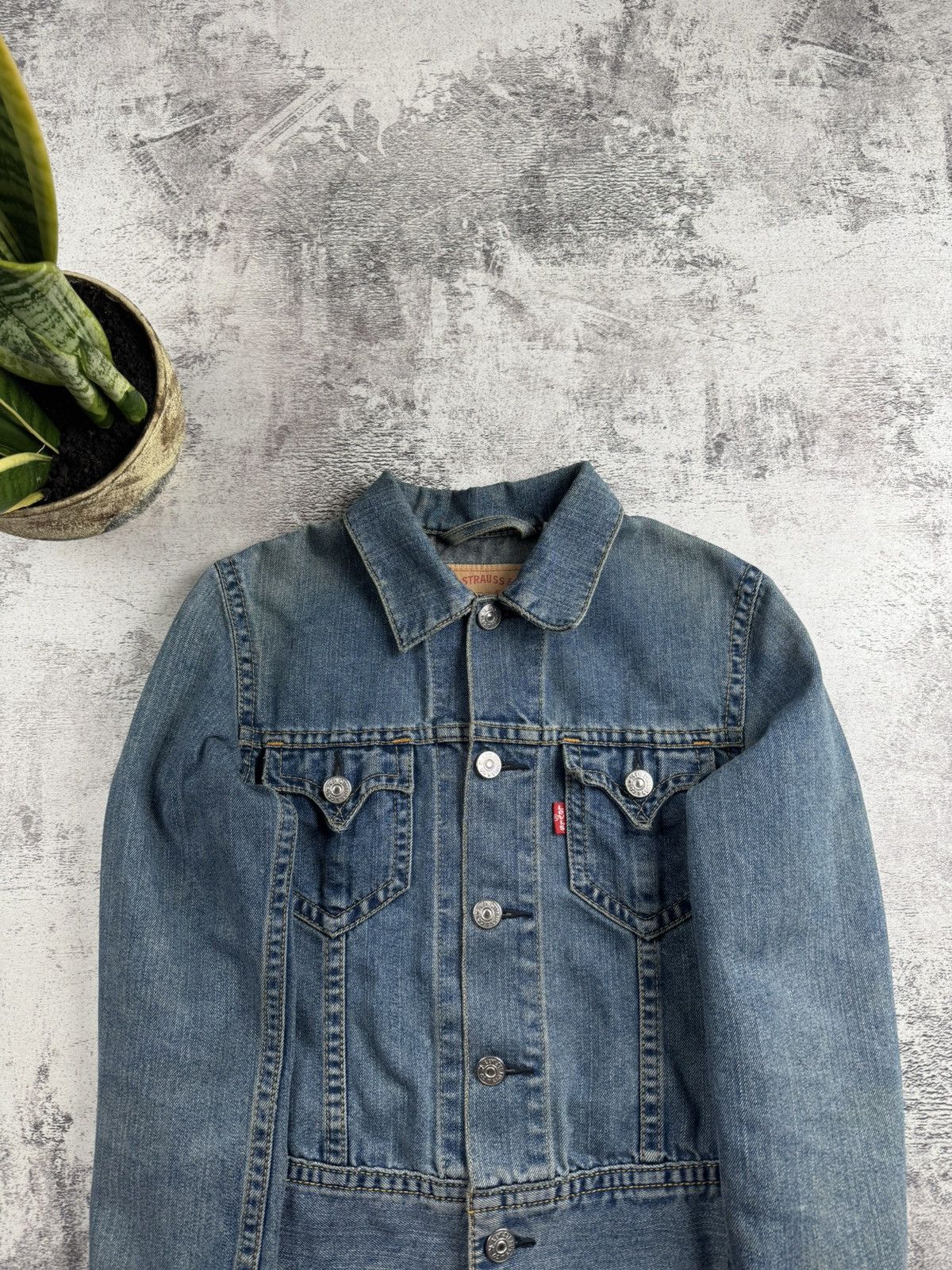 Levi's Levi’s 90S USA Type 1 Cotton Iconic Trucker Denim Jeans Button Jacket Size M Size M / US 6-8 / IT 42-44 - 4 Thumbnail