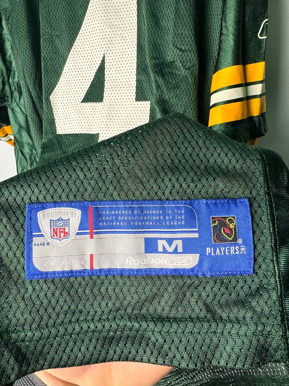 NFL × Reebok × Vintage Vintage Brett Favre Green Bay Packers NFL Football Jersey Size US M / EU 48-50 / 2 - 3 Thumbnail