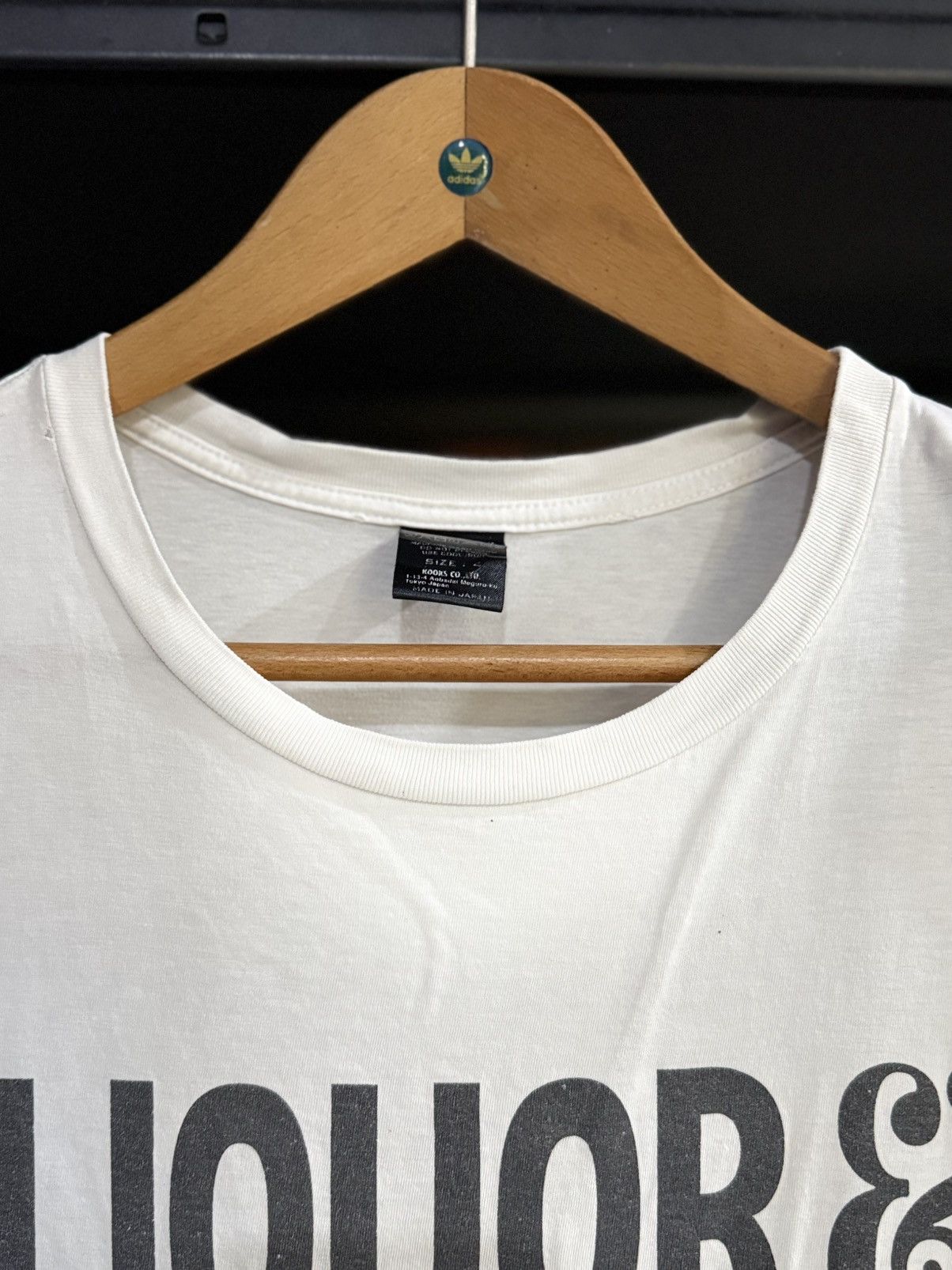 Number (N)ine Vintage Number Nine Liquor & Music Faded Japan Tee Size US M / EU 48-50 / 2 - 4 Thumbnail