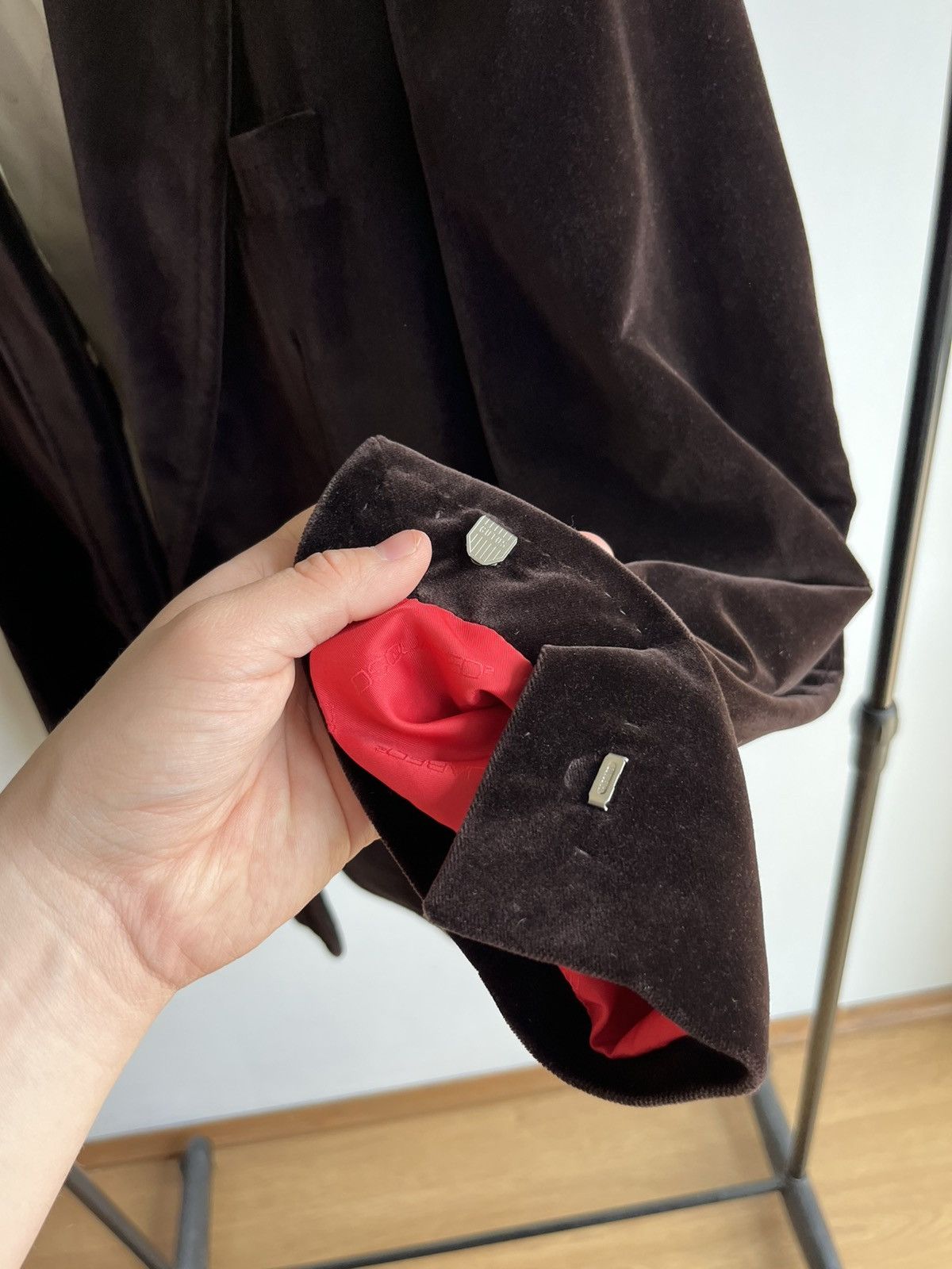 Dsquared2 Archive Dsquared2 AW06 runway hand made velvet blazer jacket Size 50S - 18 Thumbnail