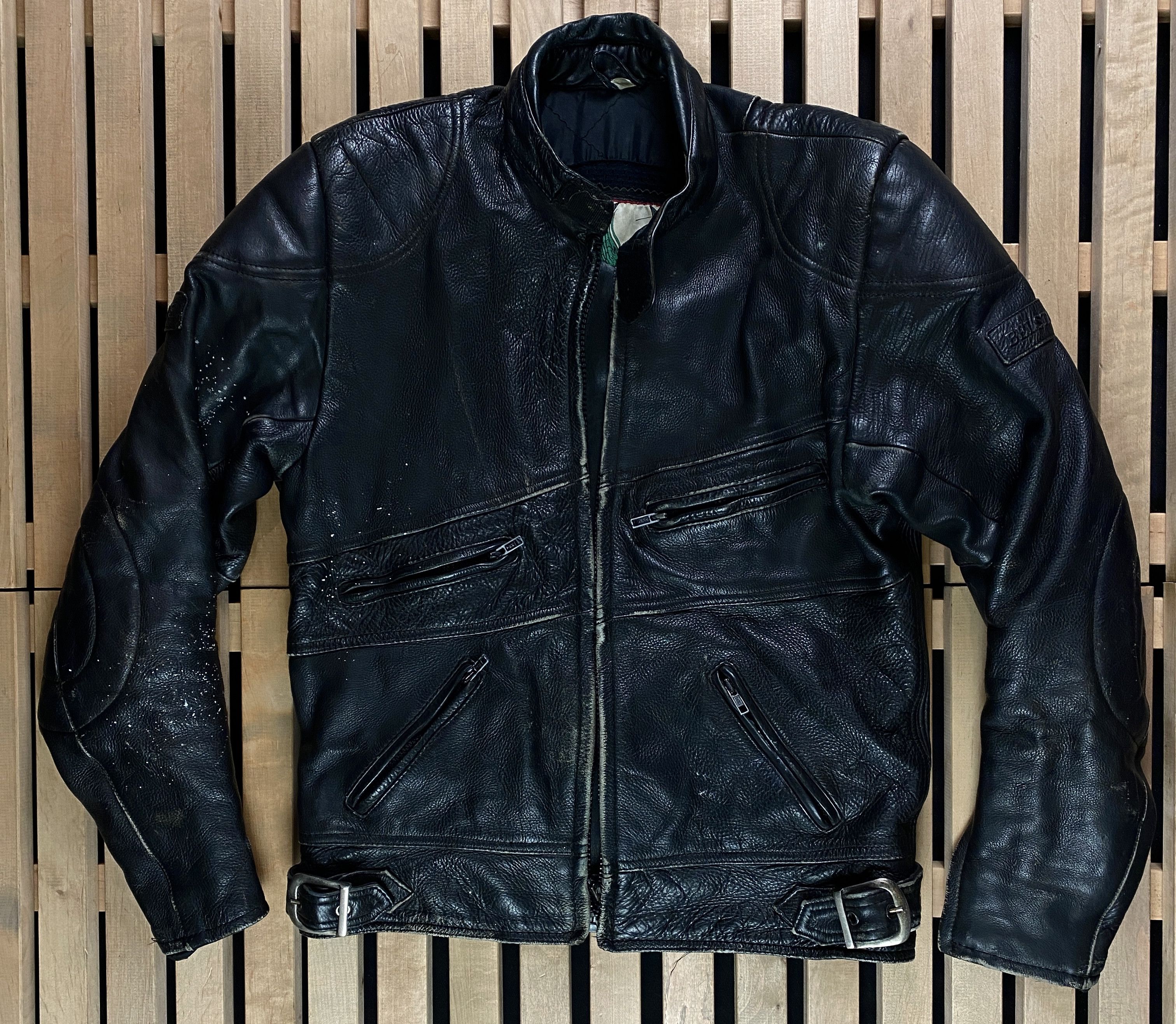 Belstaff Mens Leather Motorcycle Suit Belstaff Vintage Size 44 Size US M / EU 48-50 / 2 - 9 Thumbnail