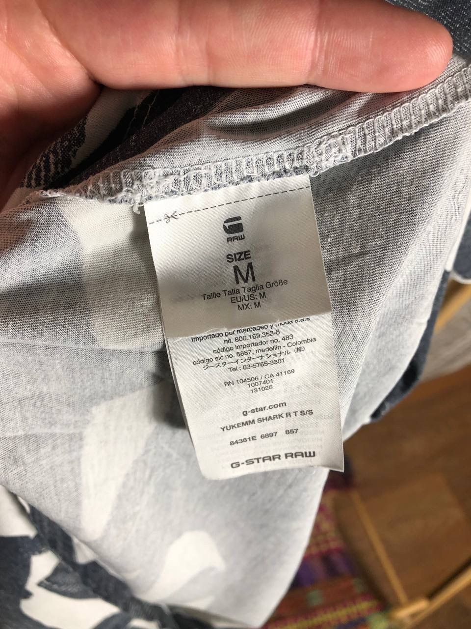 G-Star × Vintage VERY RARE G STAR RAW SHARKS DESIGNER T-SHIRT JAPAN STYLE Y2K Size US M / EU 48-50 / 2 - 6 Thumbnail