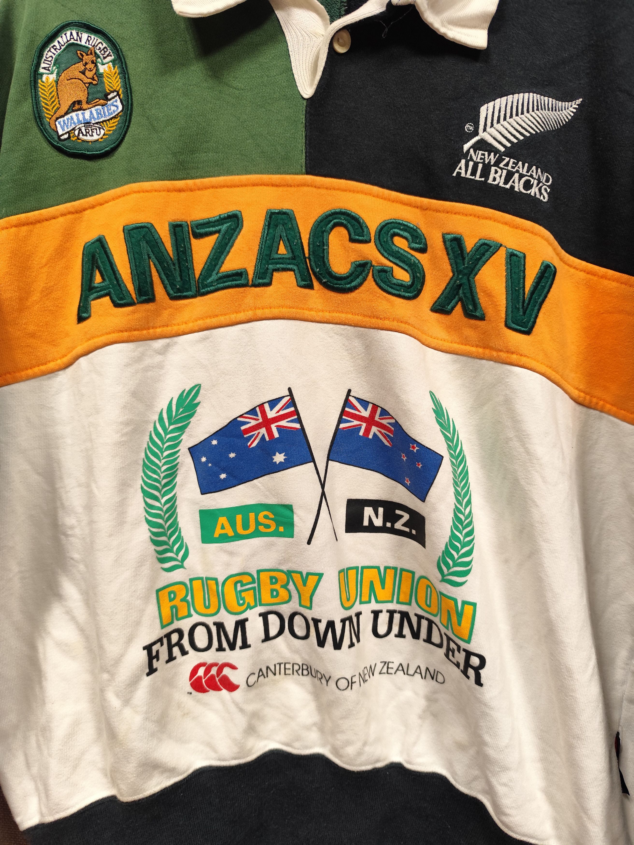 All Blacks × Canterbury of New Zealand × Vintage vintage canterbury world rugby championship 1987-1991 Size US M / EU 48-50 / 2 - 4 Thumbnail