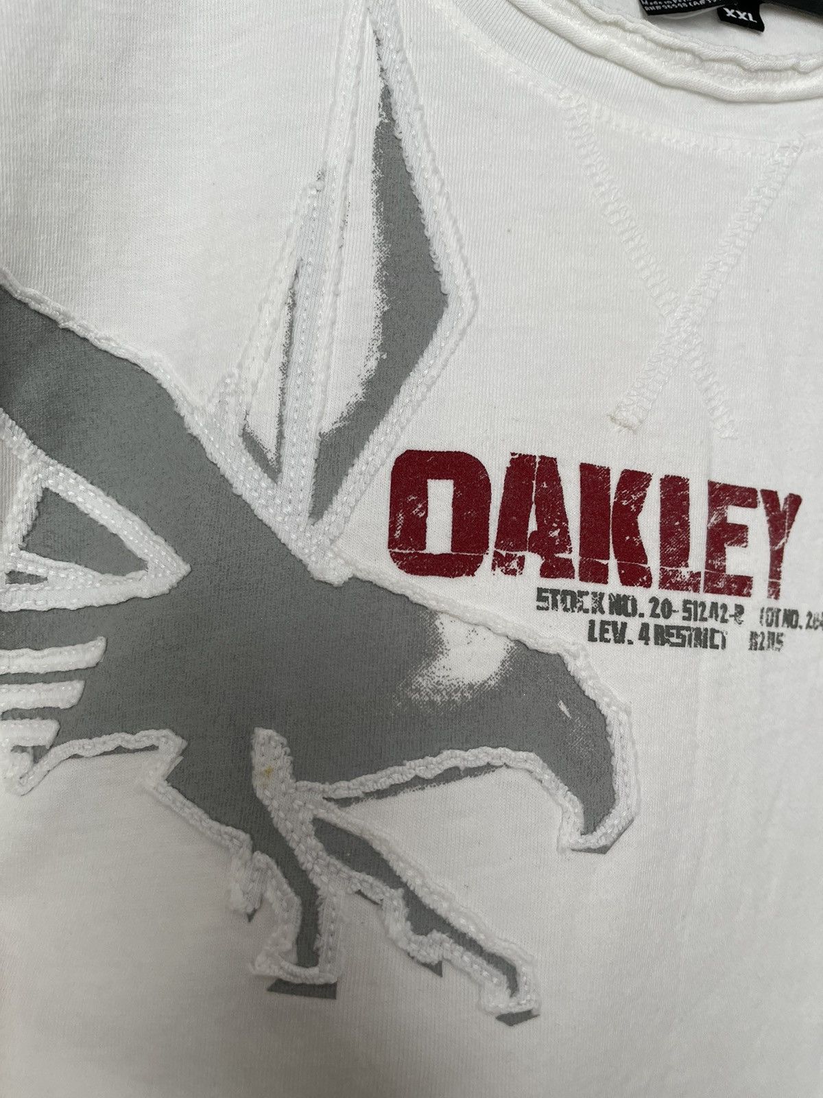 Vintage Oakley Eagle Vintage T-Shirt Tee Size US XXL / EU 58 / 5 - 9 Thumbnail