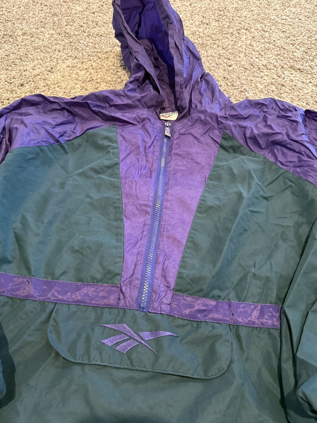Reebok × Vintage Vintage Reebok half/quarter zip Size US L / EU 52-54 / 3 - 2 Thumbnail