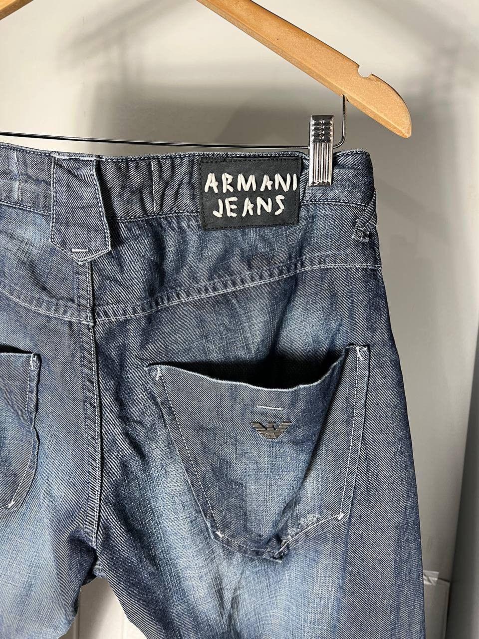 Armani VINTAGE ARMANI JEANS RETRO ITALIAN DESIGNER JEANS Y2K 90s Size US 32 / EU 48 - 19 Thumbnail