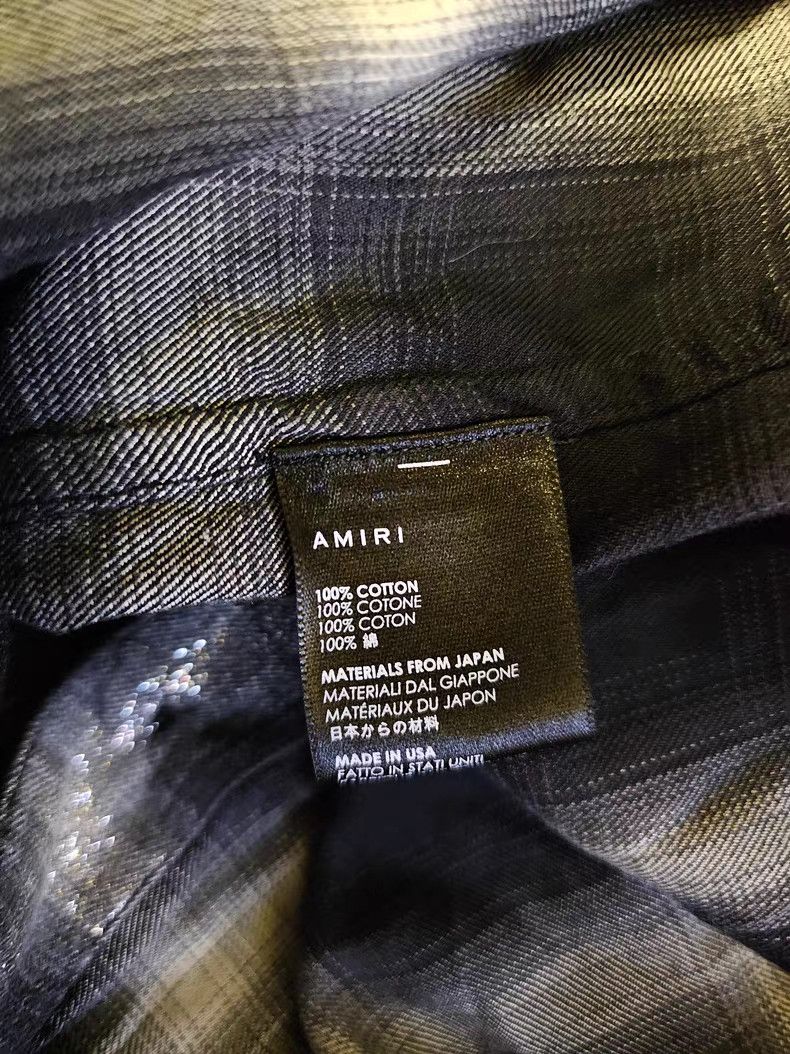 Amiri AMIRI Plaid Shirt Size US S / EU 44-46 / 1 - 3 Thumbnail