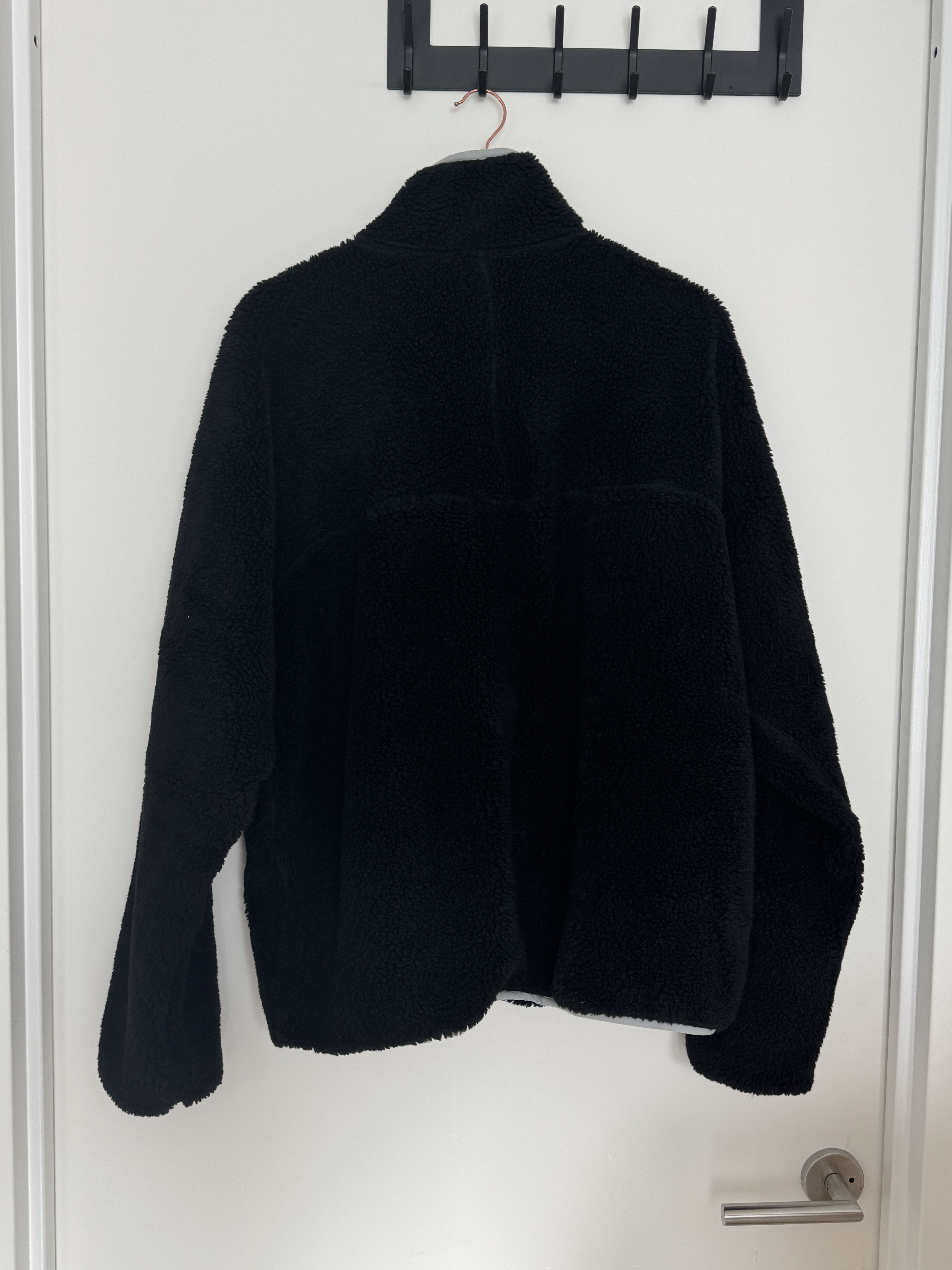 Japanese Brand SIMPLYCOMPLICATED C-ALL FLEECE JACKET BLACK Size US L / EU 52-54 / 3 - 9 Thumbnail