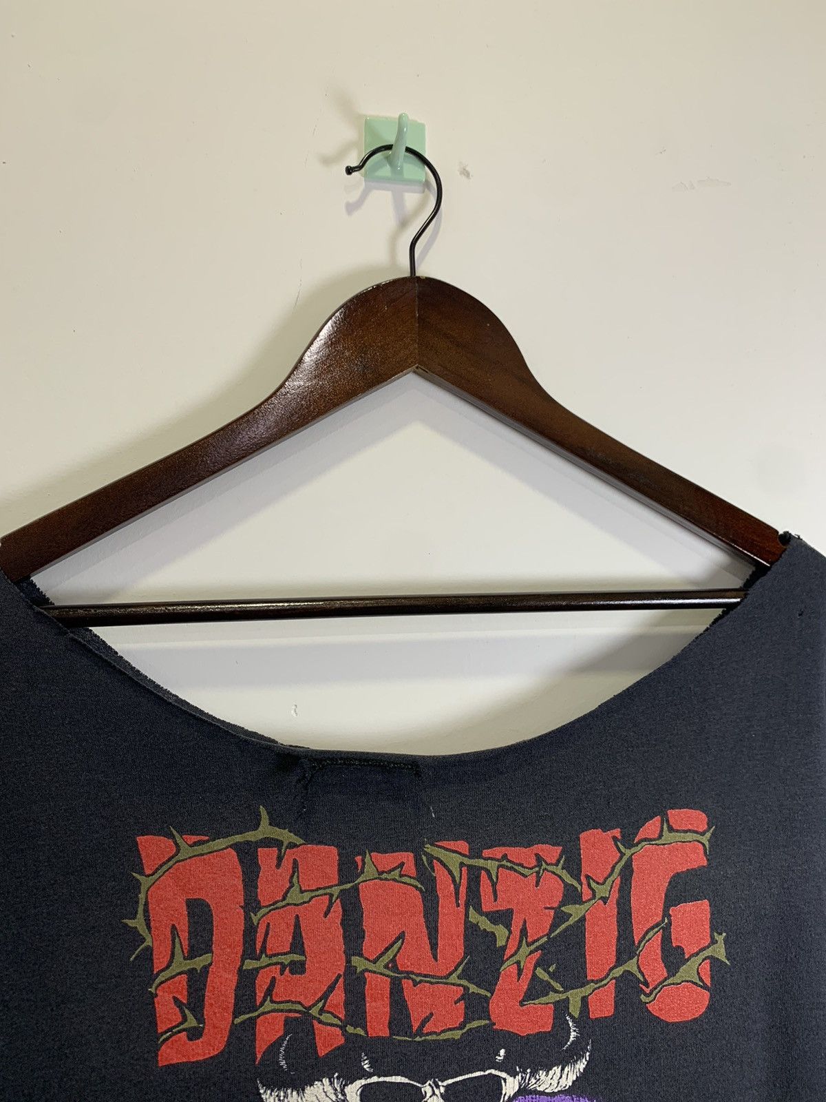 Band Tees × Vintage Vintage Distressed Danzig Summer 87 Tshirt Size US XL / EU 56 / 4 - 6 Thumbnail