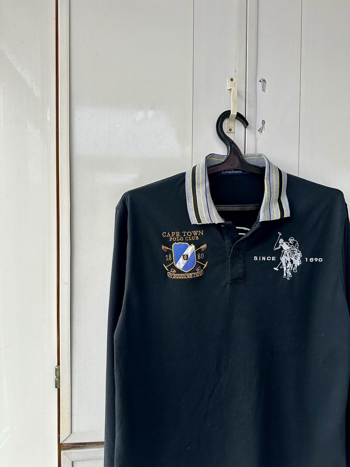 Polo Ralph Lauren Vintage Polo Ralph Lauren LongSleeve Cape Town Club Size US L / EU 52-54 / 3 - 4 Thumbnail