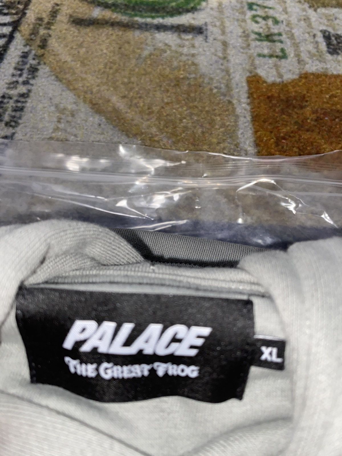 Palace × The Great Frog Palace TGF Hoodie Grey Size US XL / EU 56 / 4 - 6 Thumbnail