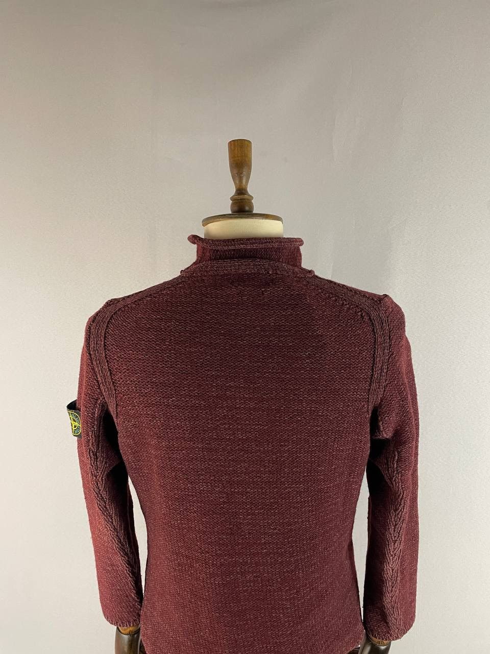 Stone Island Stone Island Vintage Sweater Red Size US L / EU 52-54 / 3 - 9 Thumbnail