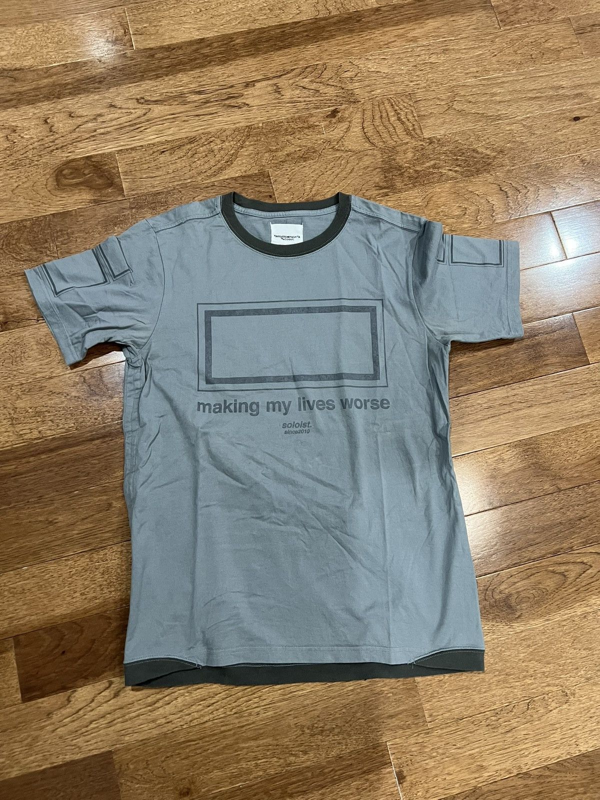 Takahiromiyashita The Soloist. The soloist making my lives worse tshirt Size US M / EU 48-50 / 2 - 1 Thumbnail