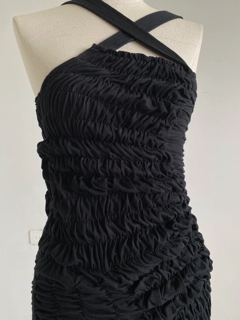 Comme des Garcons Comme Des Garcons Super-heavy stretch-pleated asymmetric d Size S / US 4 / IT 40 - 6 Thumbnail