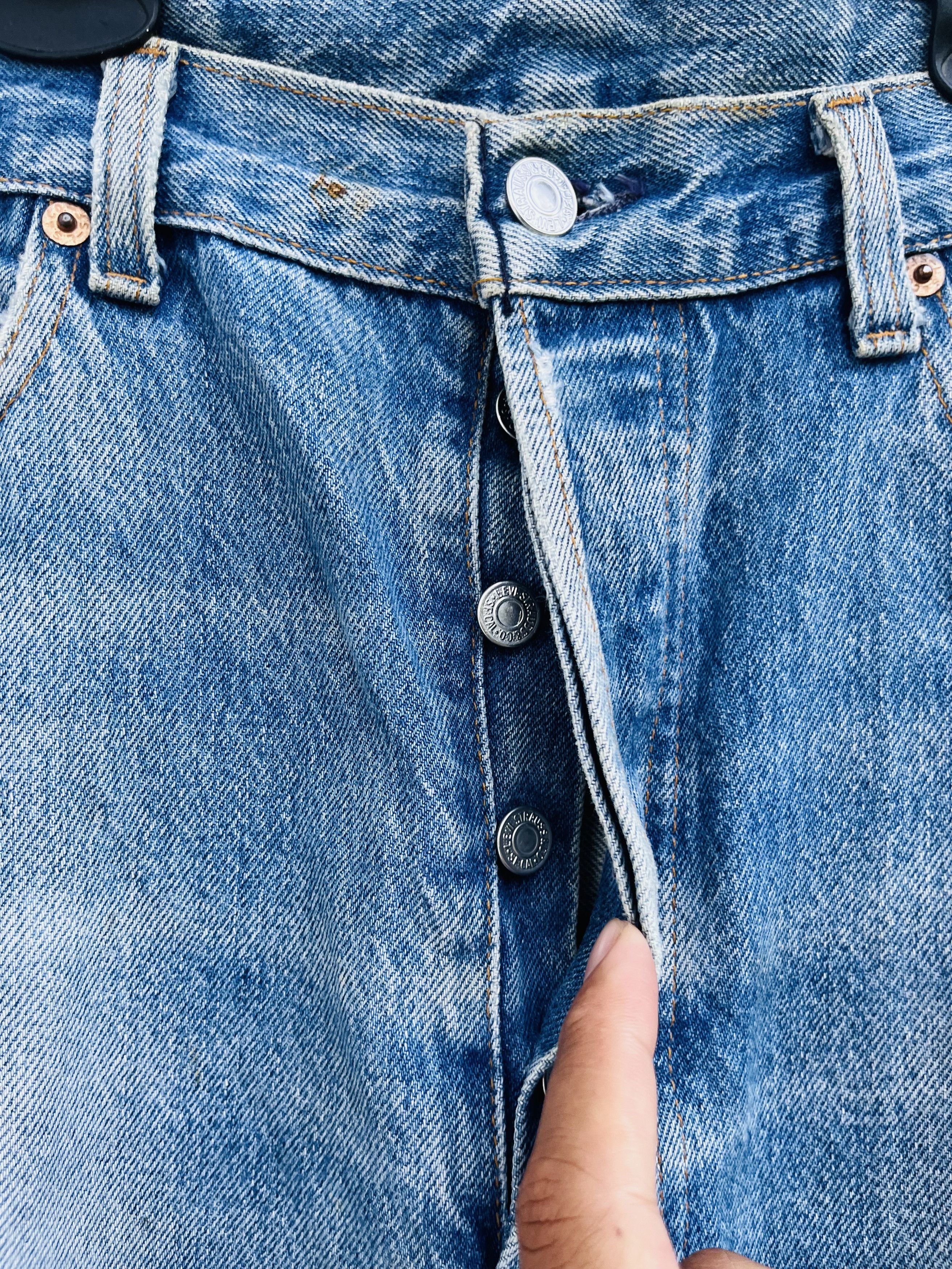 Levi's Vintage Clothing × Vintage Vintage 80s Levis Disressed Designed Fashion Style Size US 32 / EU 48 - 6 Thumbnail