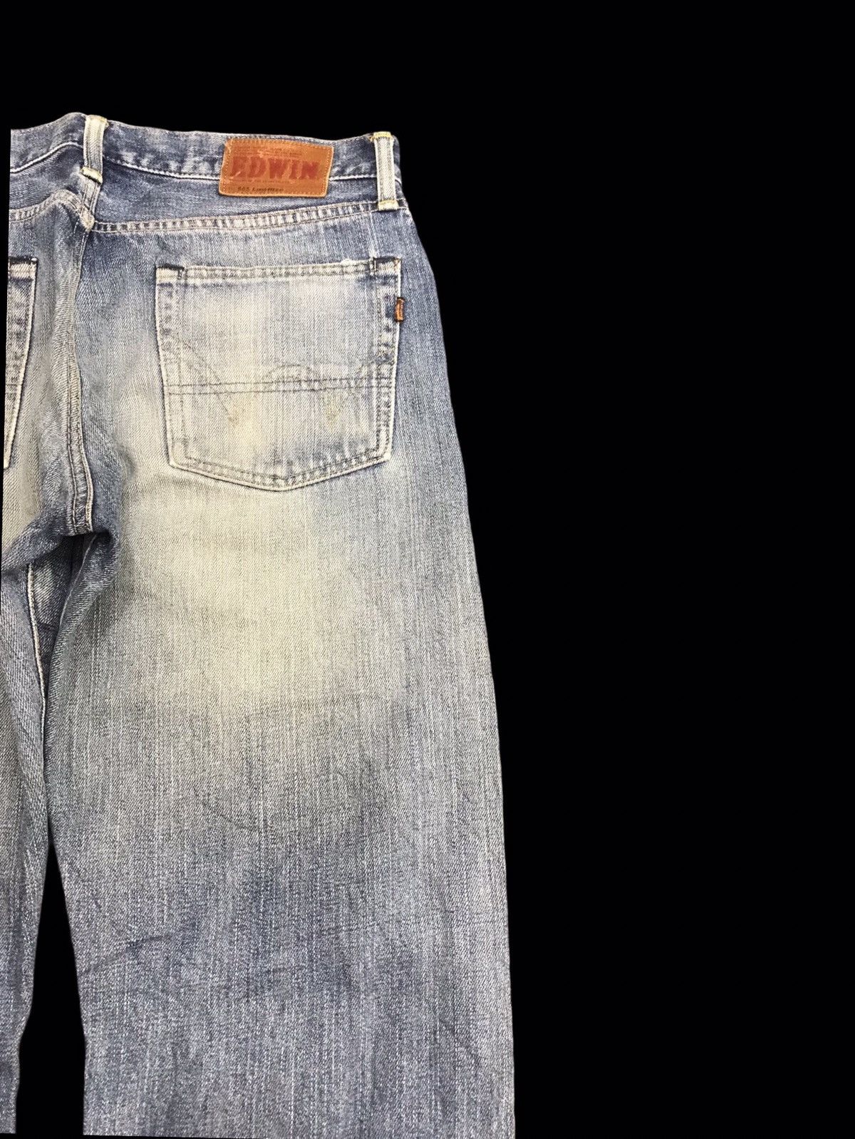 Edwin 💥THRASHED💥EDWIN Low Rize Selvedge Heavy Distrssed Denim F30 Size US 32 / EU 48 - 11 Thumbnail