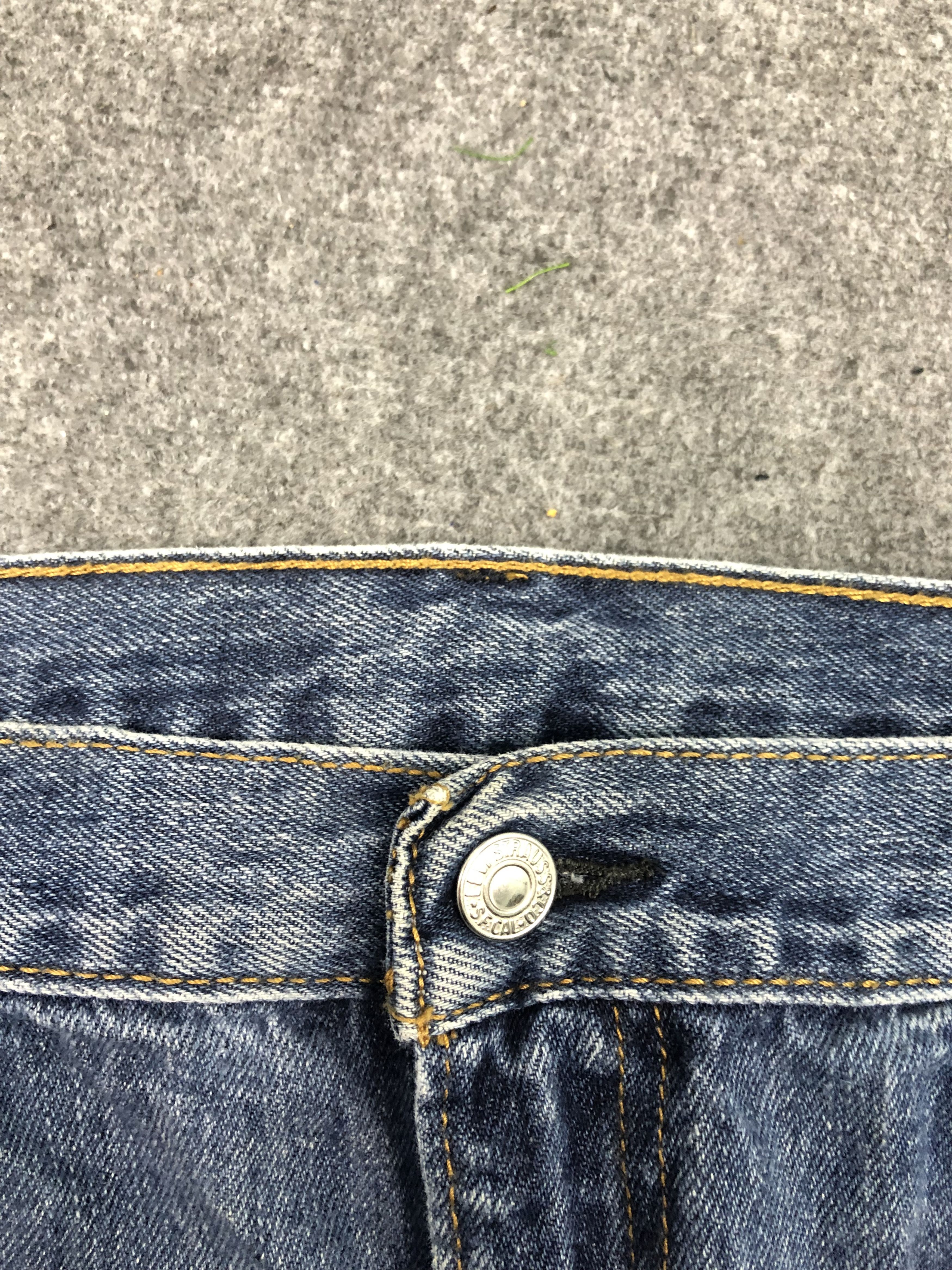 Levi's Vintage Levis 505 Regular Fit Denim Lightwash DP0357 Size US 42 / EU 58 - 7 Thumbnail