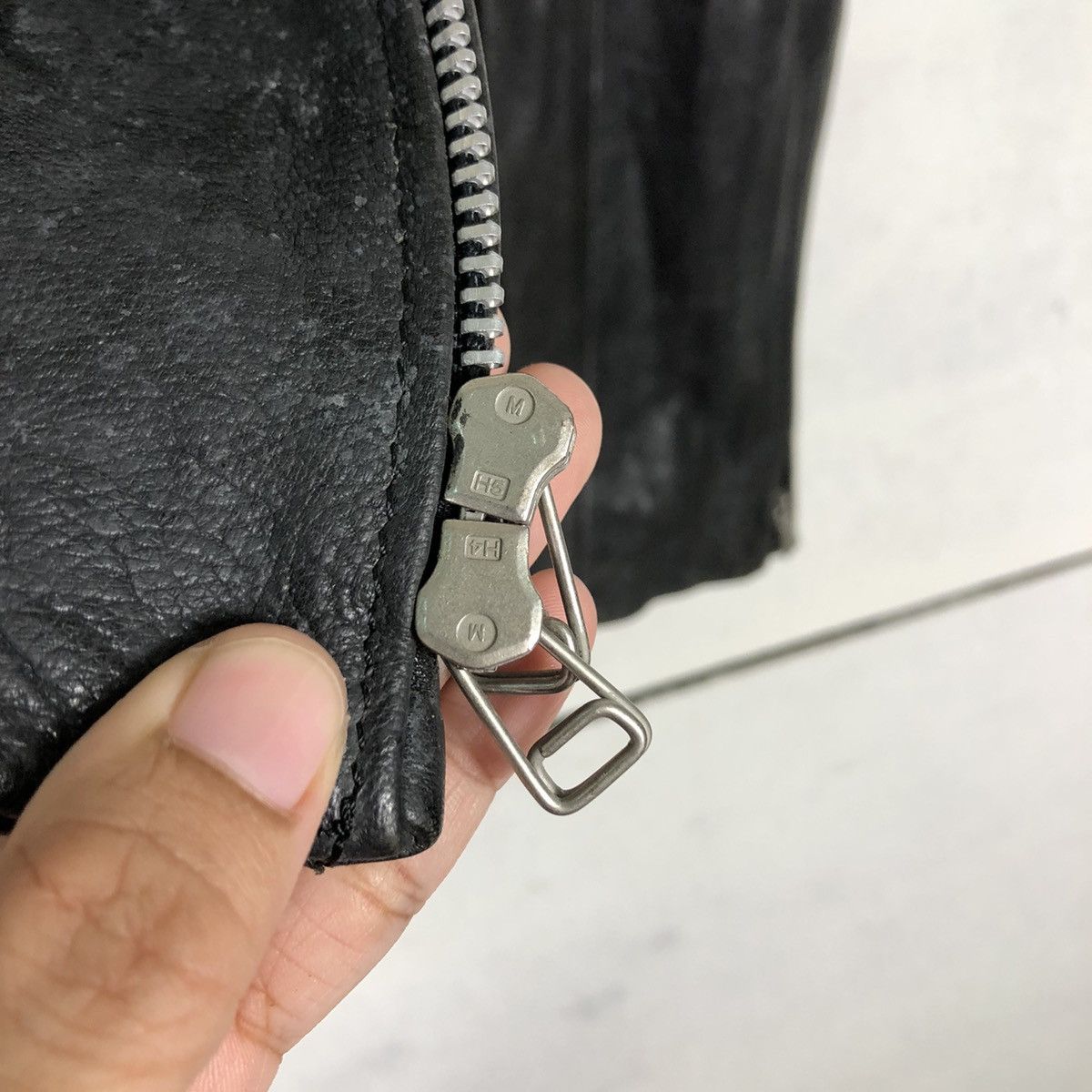 Japanese Brand 🔥Vintage Soft Leather Biker Jacket Kuro Issey Miyake Japan Size US M / EU 48-50 / 2 - 17 Thumbnail