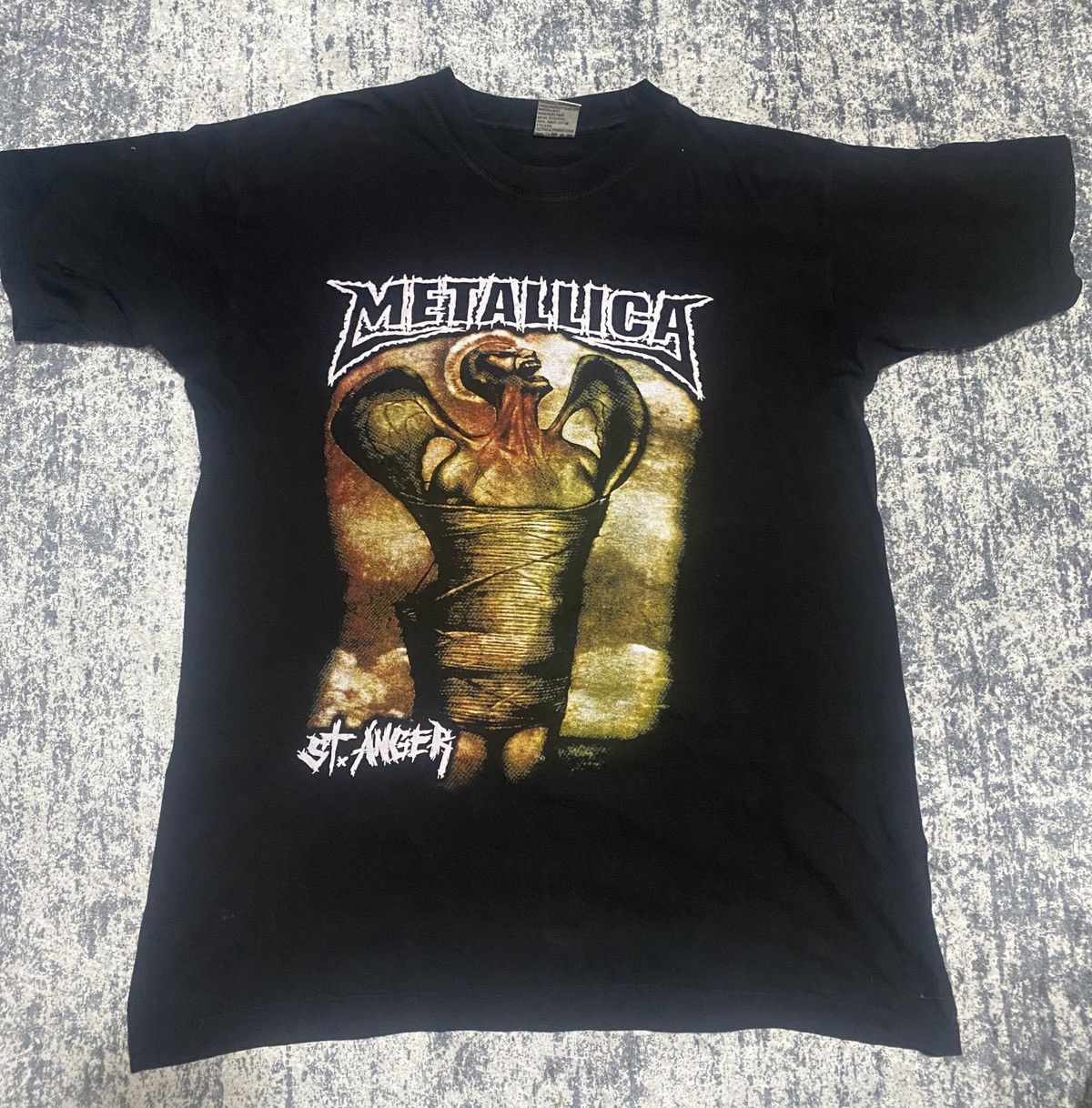 LLICA ST. ANGER Tシャツ　00s Metallica Released St Anger 20 Years Ago Unisex T-Shirt - Byztee