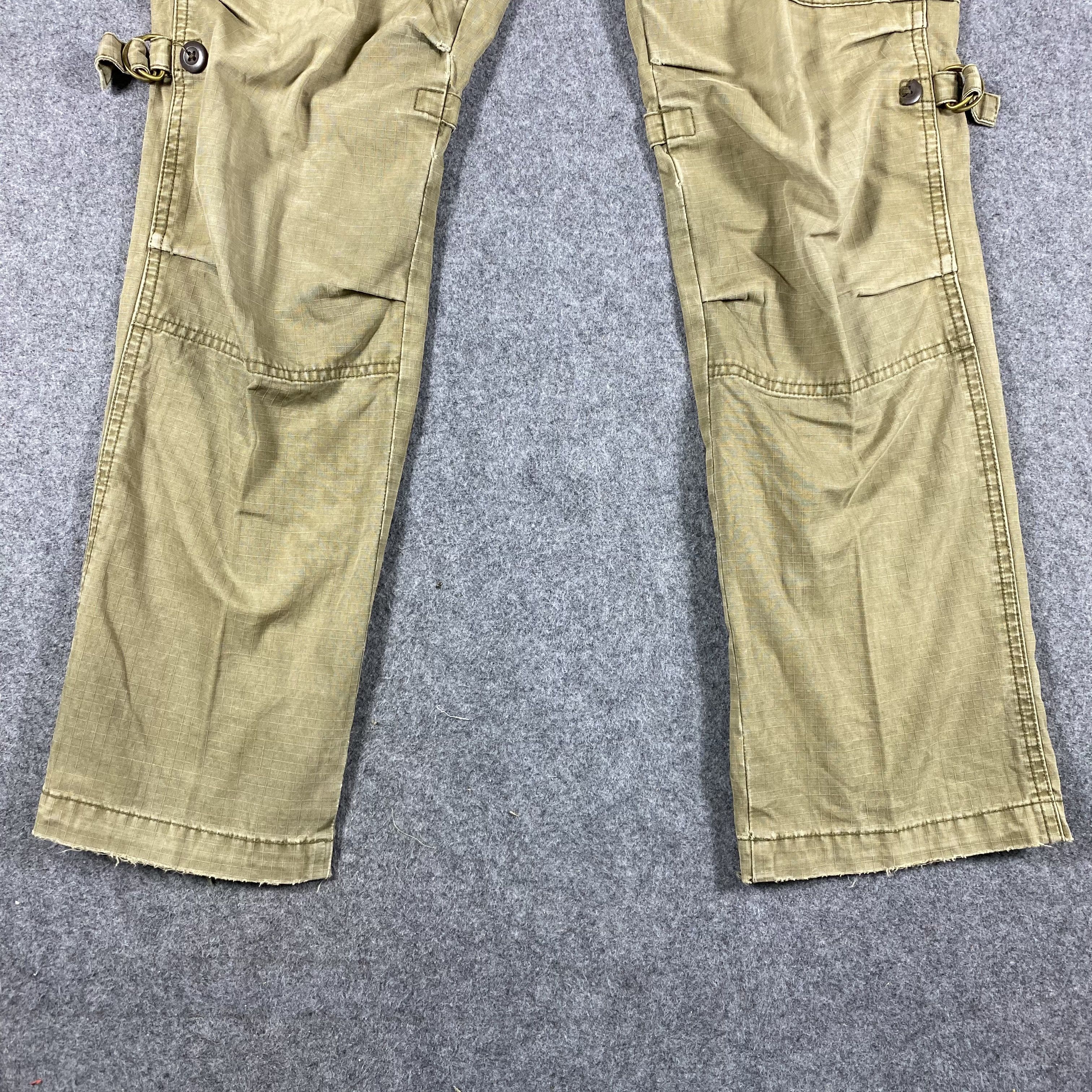 Japanese Brand Disciple Motocyclist Multipocket Tactical Cargo Pants Size US 30 / EU 46 - 5 Thumbnail
