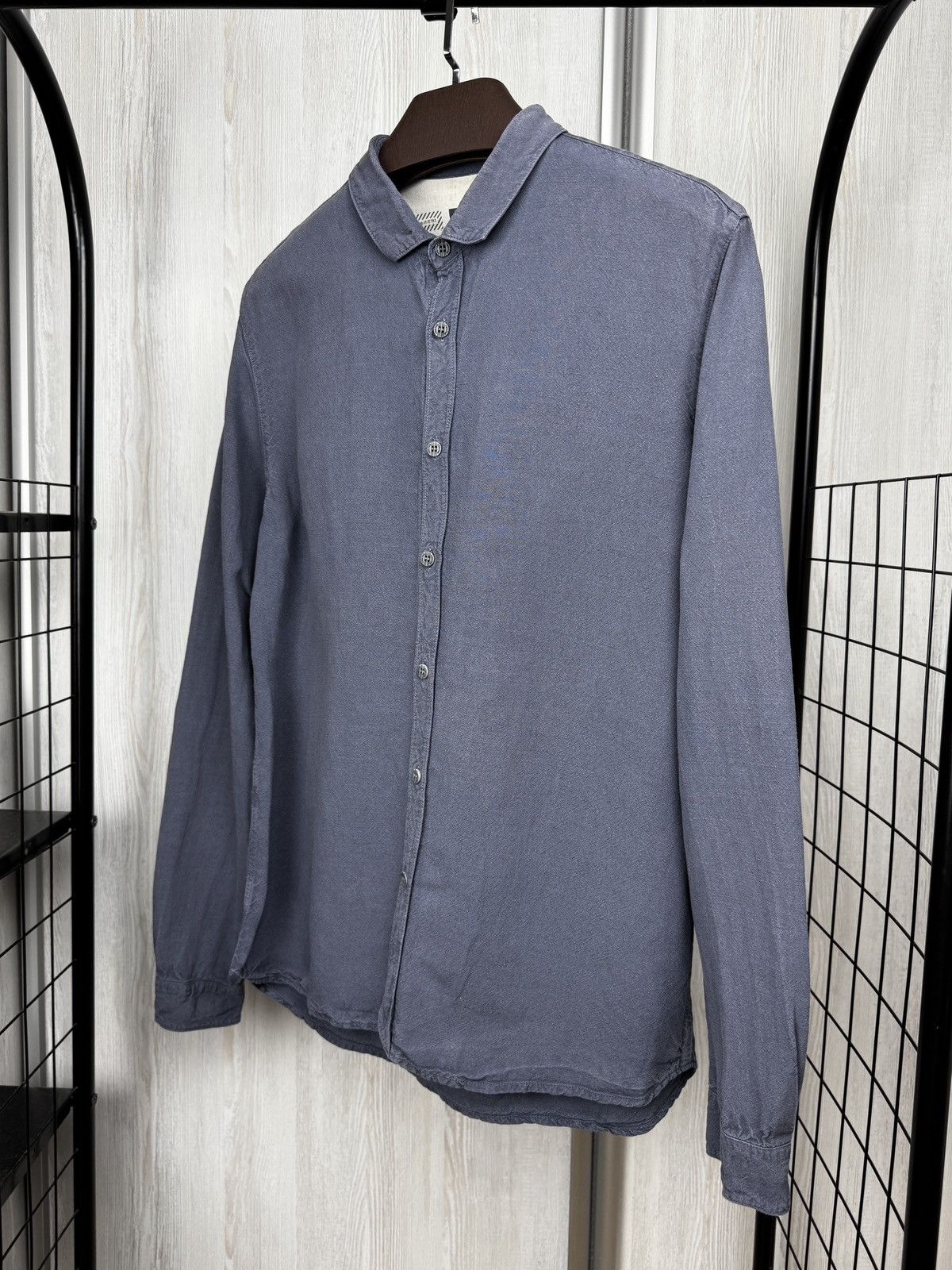Freitag Freitag Blue Linen Modal E783 Mens Shirt Size US L / EU 52-54 / 3 - 6 Thumbnail