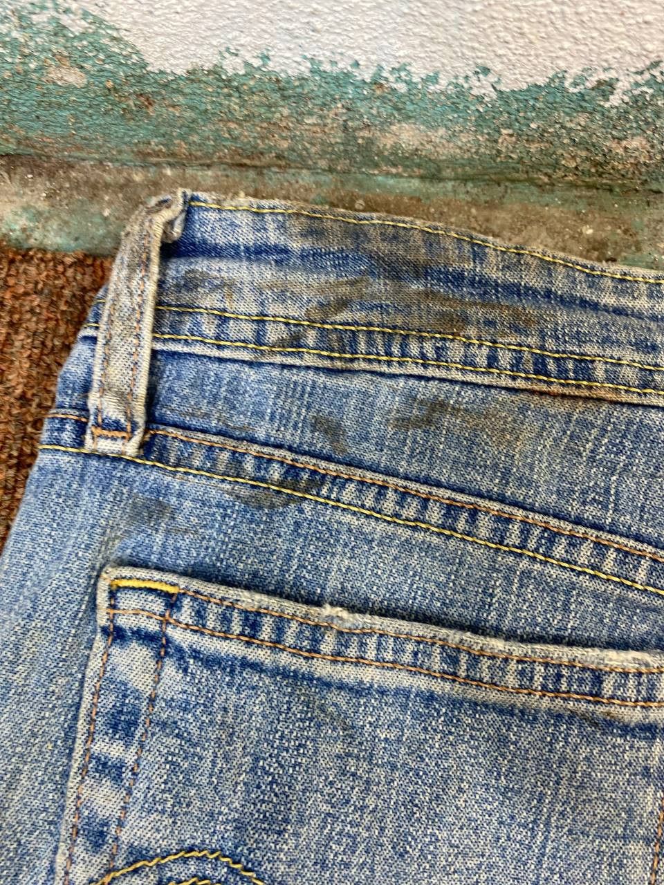 Levi's vintage levis 518 low bootcut denim nice design Size US 34 / EU 50 - 4 Thumbnail