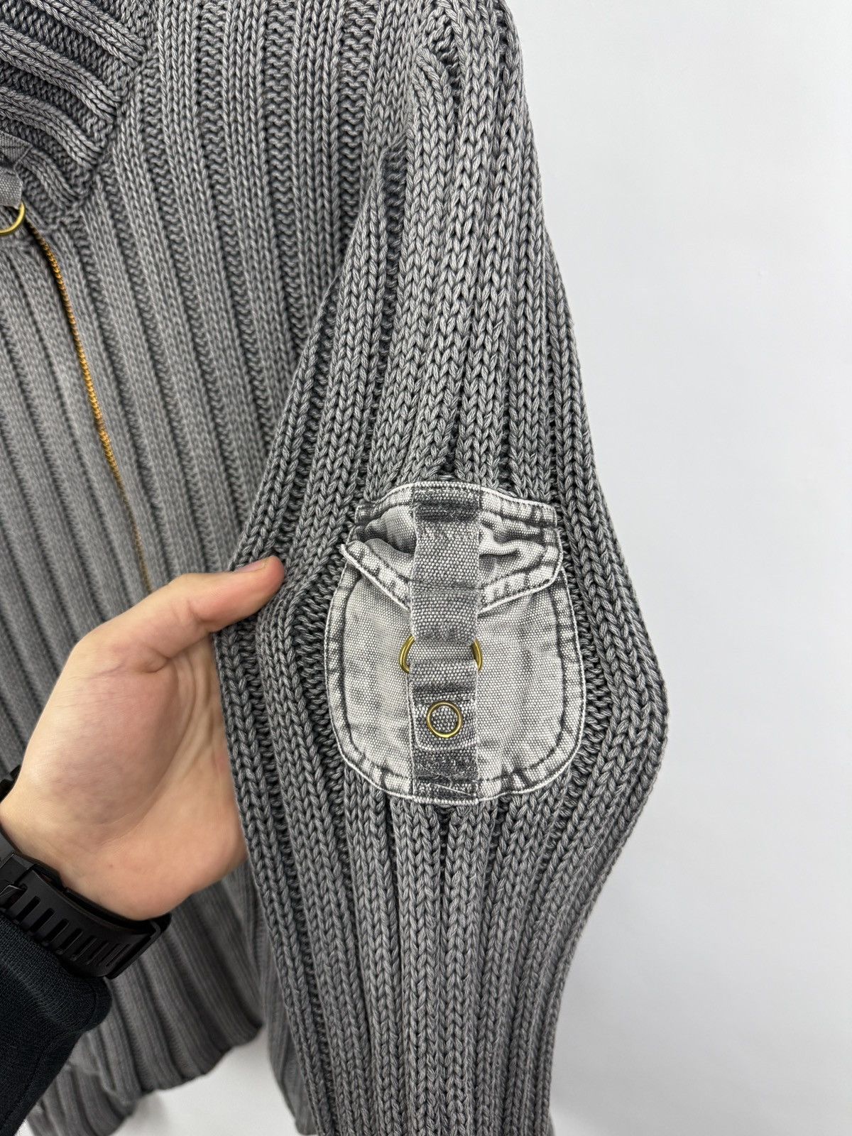Columbia 🇺🇸 Vintage Y2K Columbia Opium Style Knitted Sweater Retro Size L / US 10 / IT 46 - 5 Thumbnail