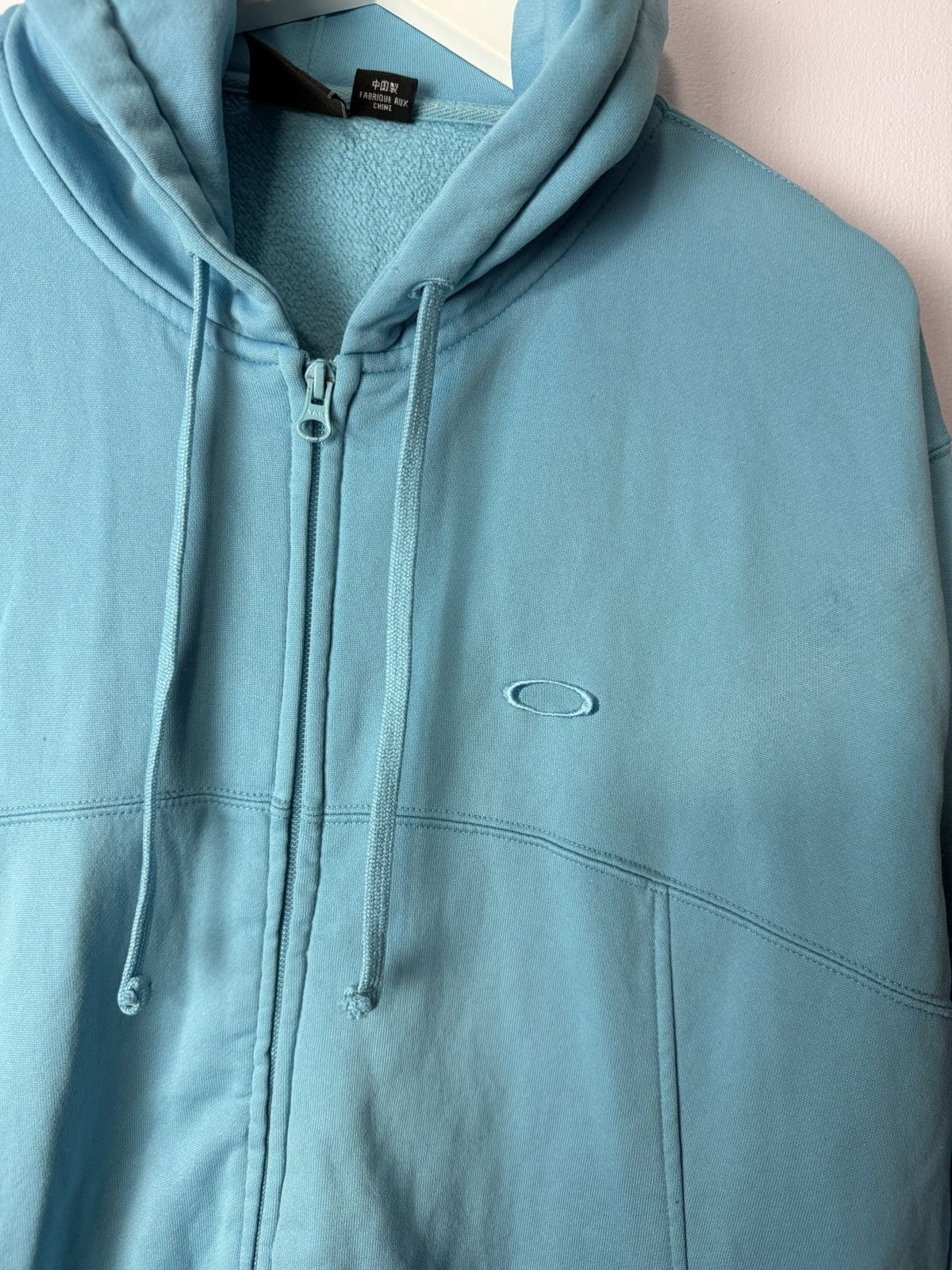 Oakley Oakley Teal Zip Up 90s XL Rare Size US XL / EU 56 / 4 - 2 Thumbnail