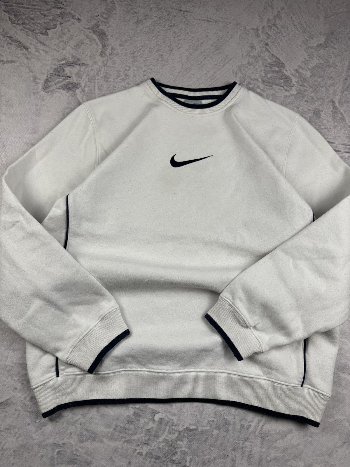 Nike × Vintage NIKE VINTAGE CENTER LOGO OVERSIZE BOXY SWEATSHIRT Size US M / EU 48-50 / 2 - 4 Thumbnail
