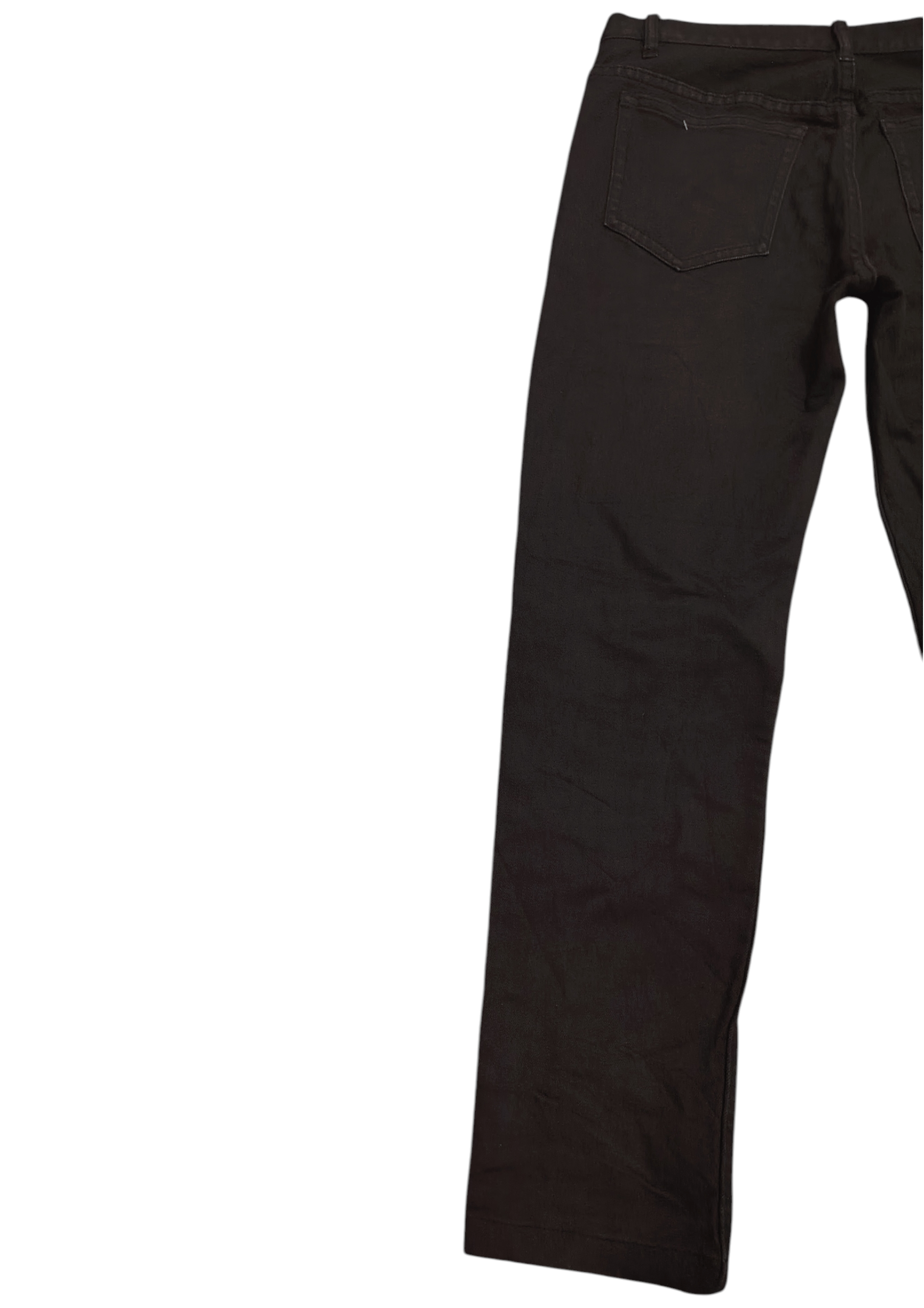 A.P.C. A.P.C Petit Standard Jean Droit Etroit Stretch Black Jeans Size US 30 / EU 46 - 10 Thumbnail