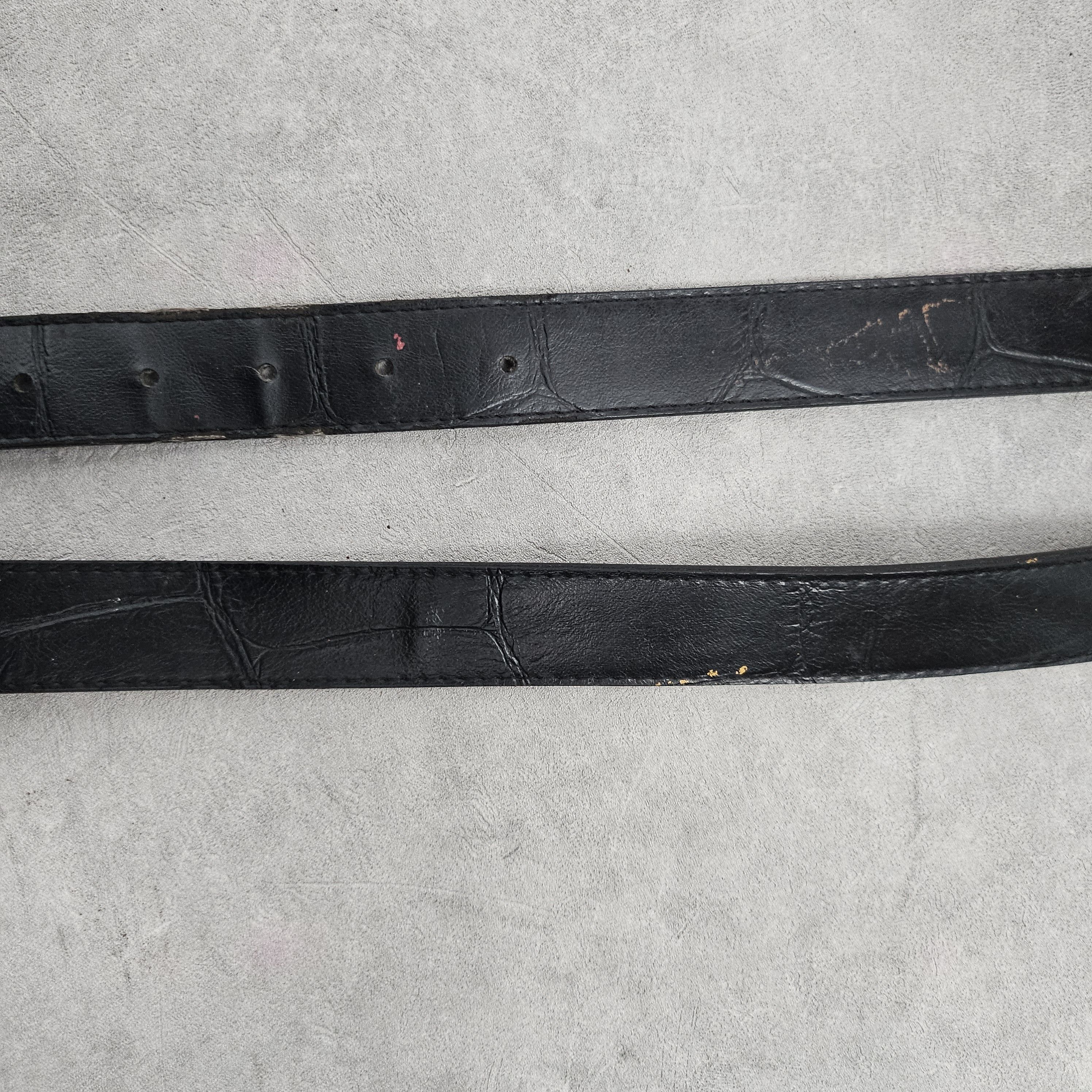 If Six Was Nine Black casual punk goth belt Size ONE SIZE - 3 Thumbnail