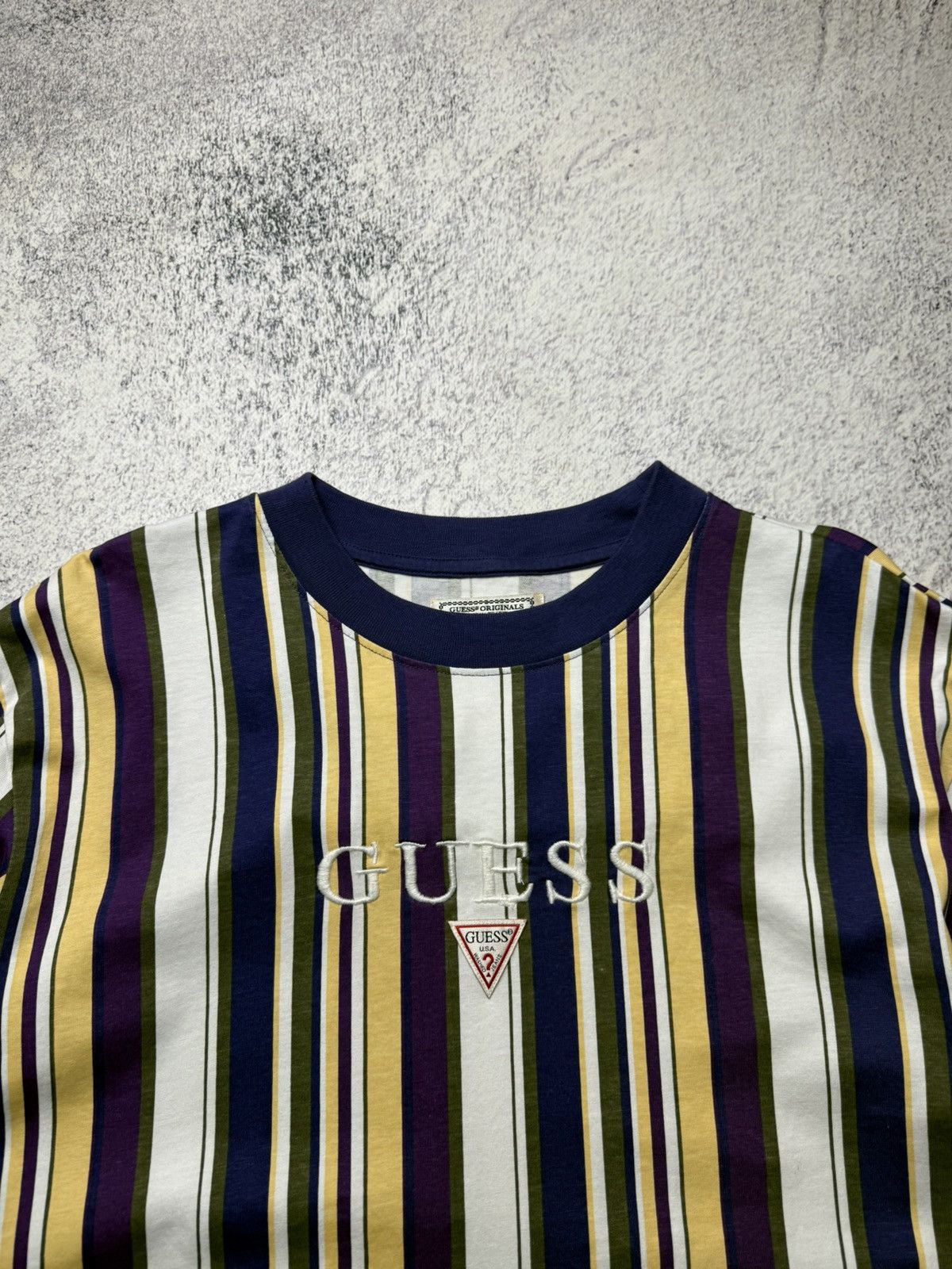 A$AP Rocky Guess x A$AP Rocky Long Sleeve Orange Striped T-Shirt Size US L / EU 52-54 / 3 - 11 Thumbnail