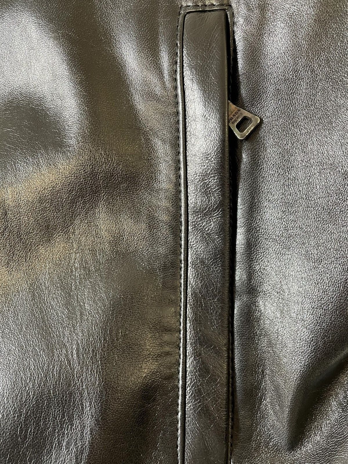 Prada Prada nappa jacket with zip, 48. Size US M / EU 48-50 / 2 - 10 Thumbnail