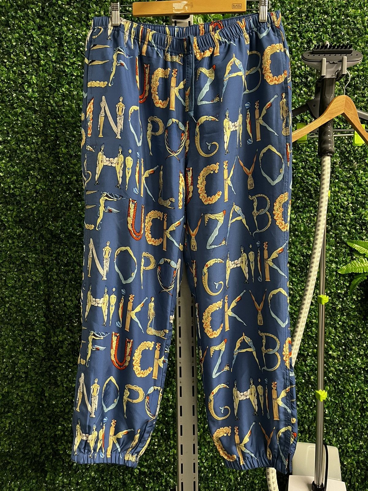 Supreme Alphabet Silk Pant-