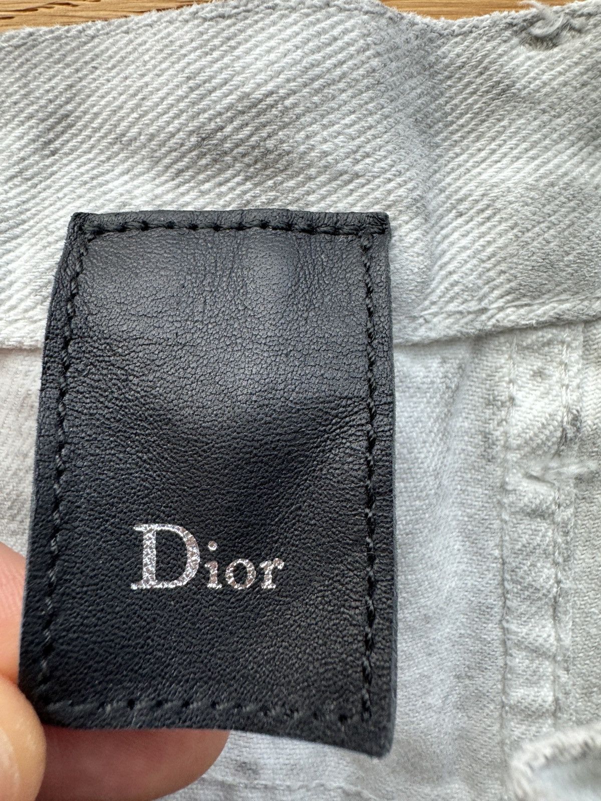 Dior × Hedi Slimane Hedi’s SS06 Dior Dirty Snow Denim Size US 30 / EU 46 - 11 Thumbnail