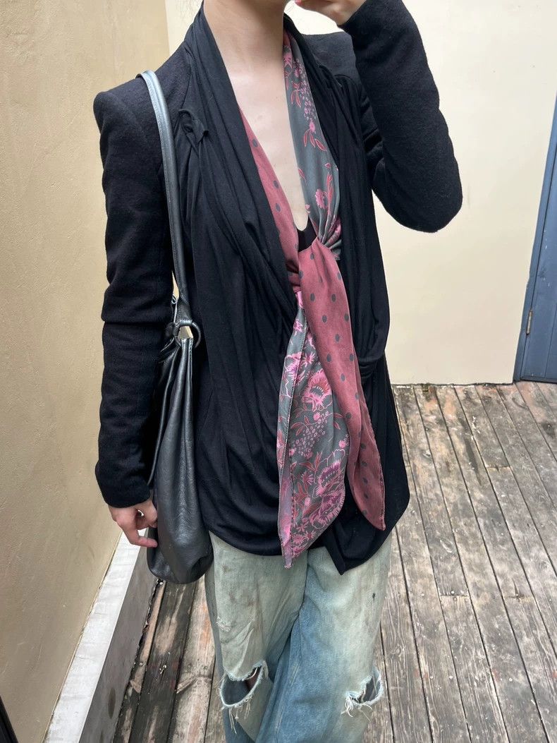 Helmut Lang HELMUT LANG size4 Suits with irregular collar shapes and ma Size XS / US 0-2 / IT 36-38 - 2 Thumbnail