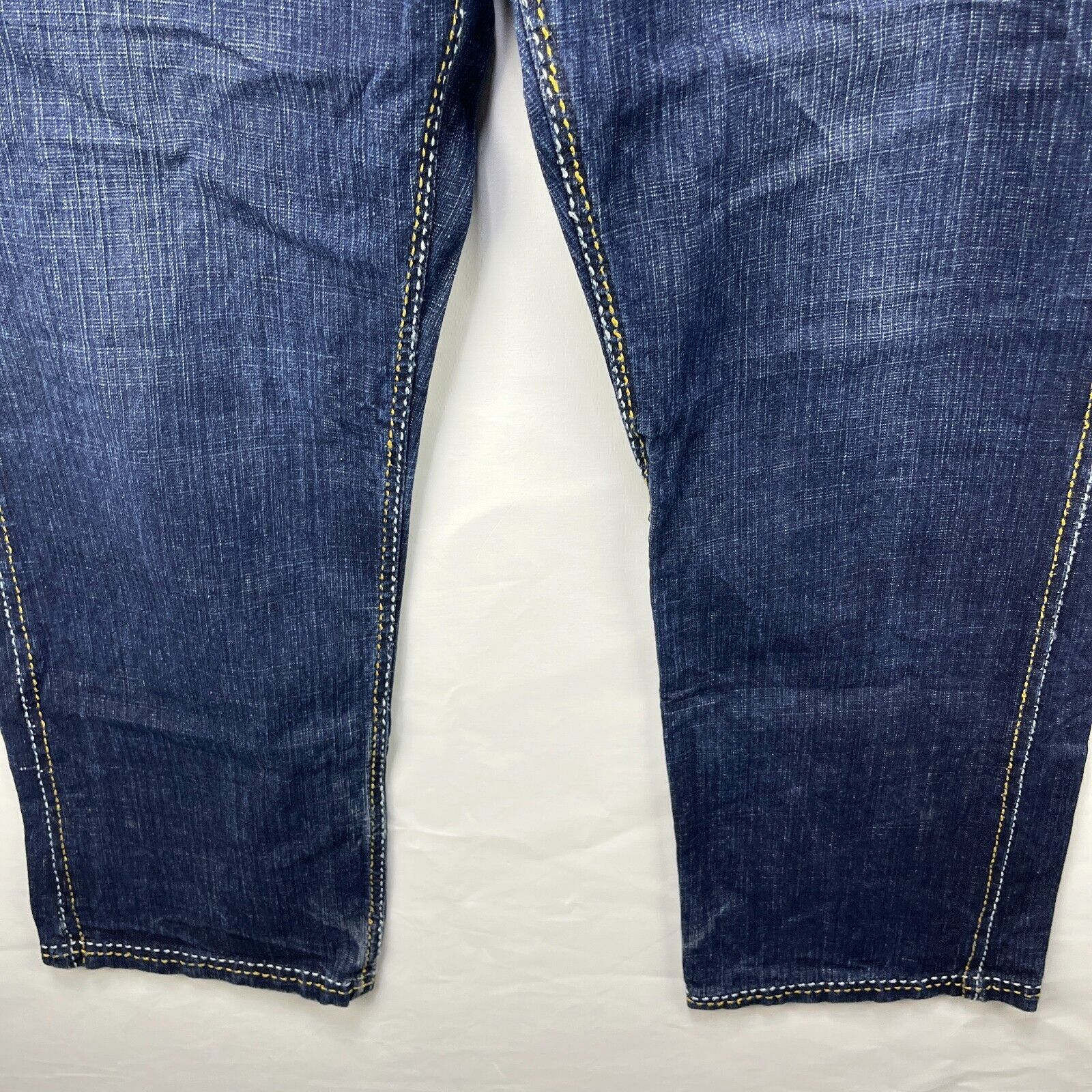 Vintage Vintage Y2K Refuse Baggy Dragon Embroidered 34 x 32 Denim Size US 34 / EU 50 - 9 Thumbnail