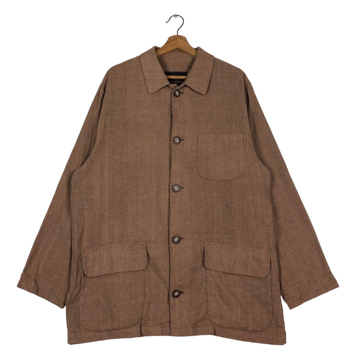 Japanese Brand 🔥Vintage Chore Cargo Jacket Gianni Valentino Italy Size US L / EU 52-54 / 3 - 1 Thumbnail