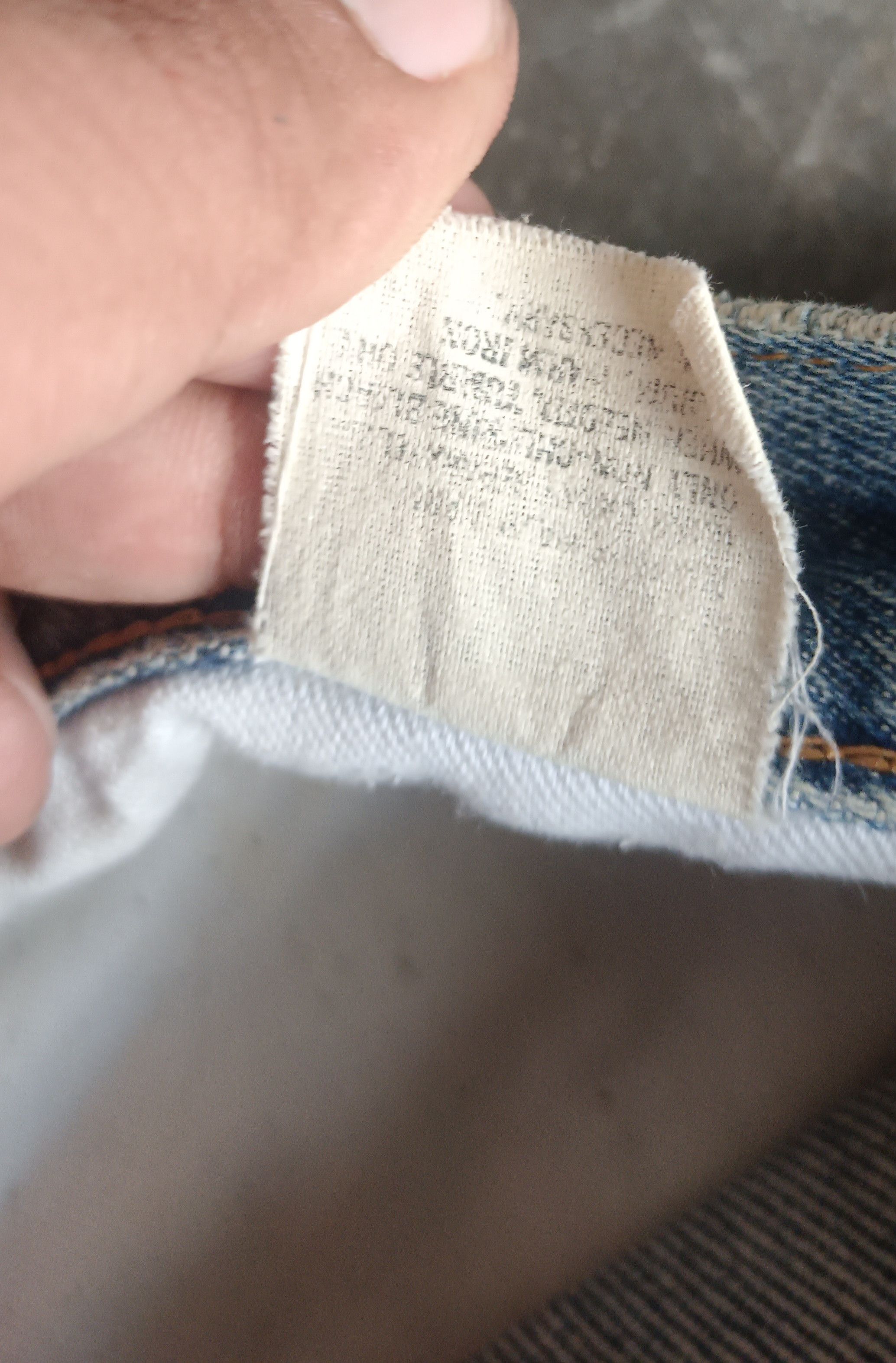 Edwin Vintage💥 Edwin Made In USA Distressed Denim Size US 32 / EU 48 - 20 Thumbnail